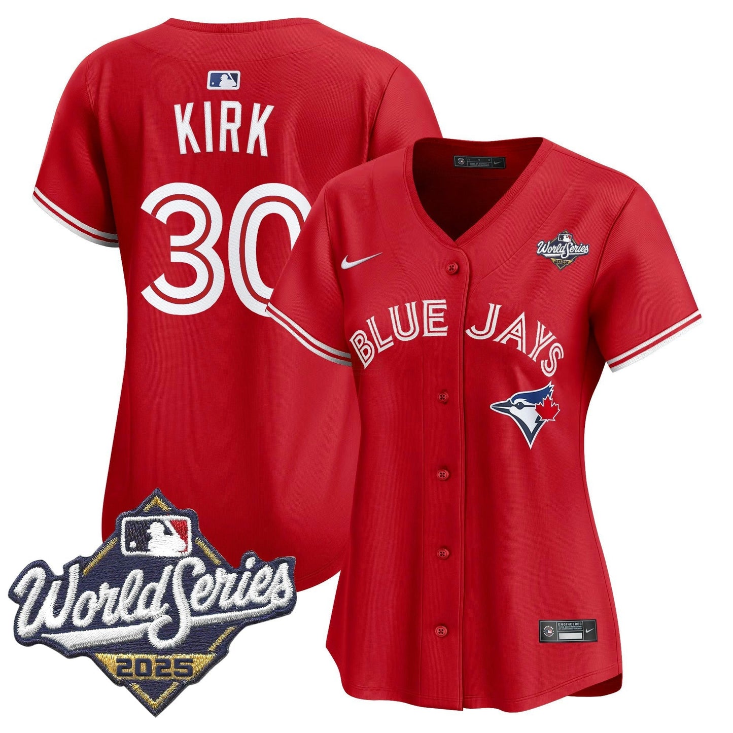 Camisa MLB Women’s Toronto 2025 World Series Vapor Premier Limited Jersey V2