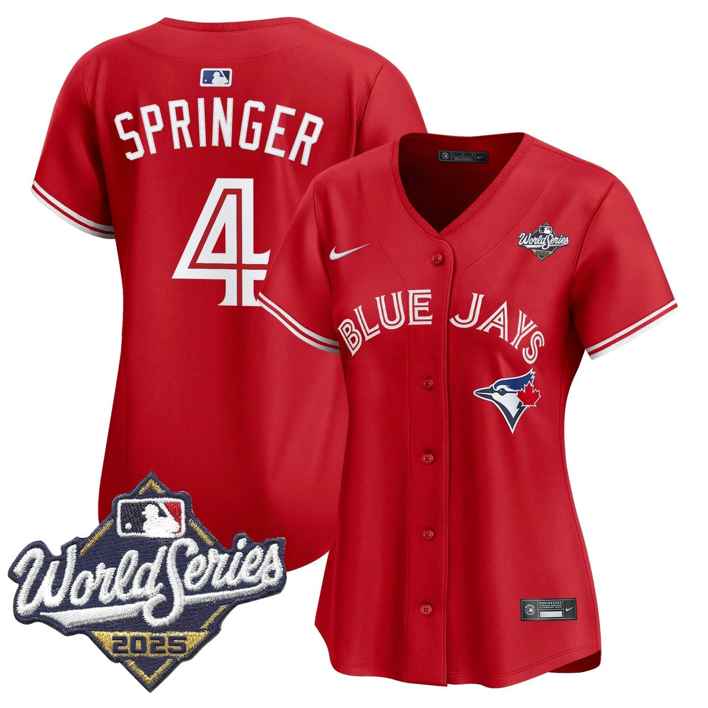 Camisa MLB Women’s Toronto 2025 World Series Vapor Premier Limited Jersey V2