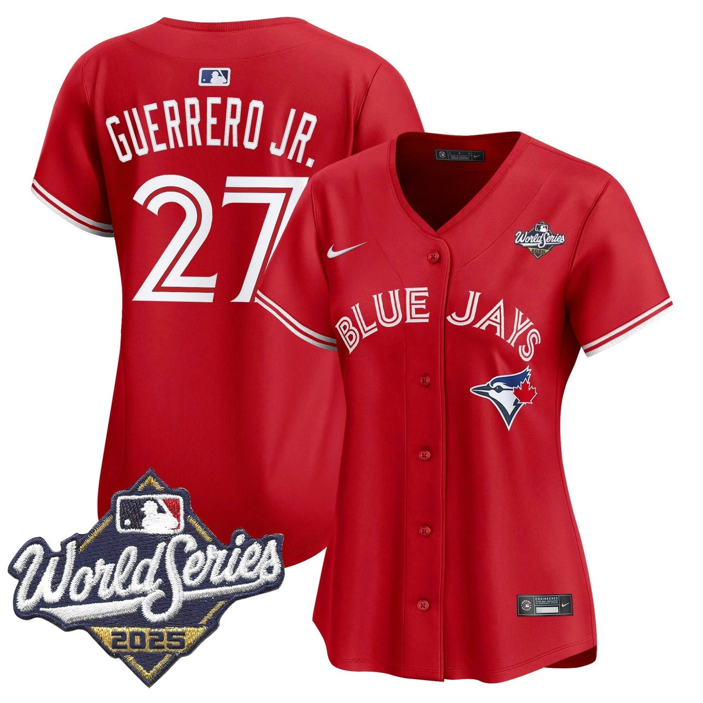 Camisa MLB Women’s Toronto 2025 World Series Vapor Premier Limited Jersey V2
