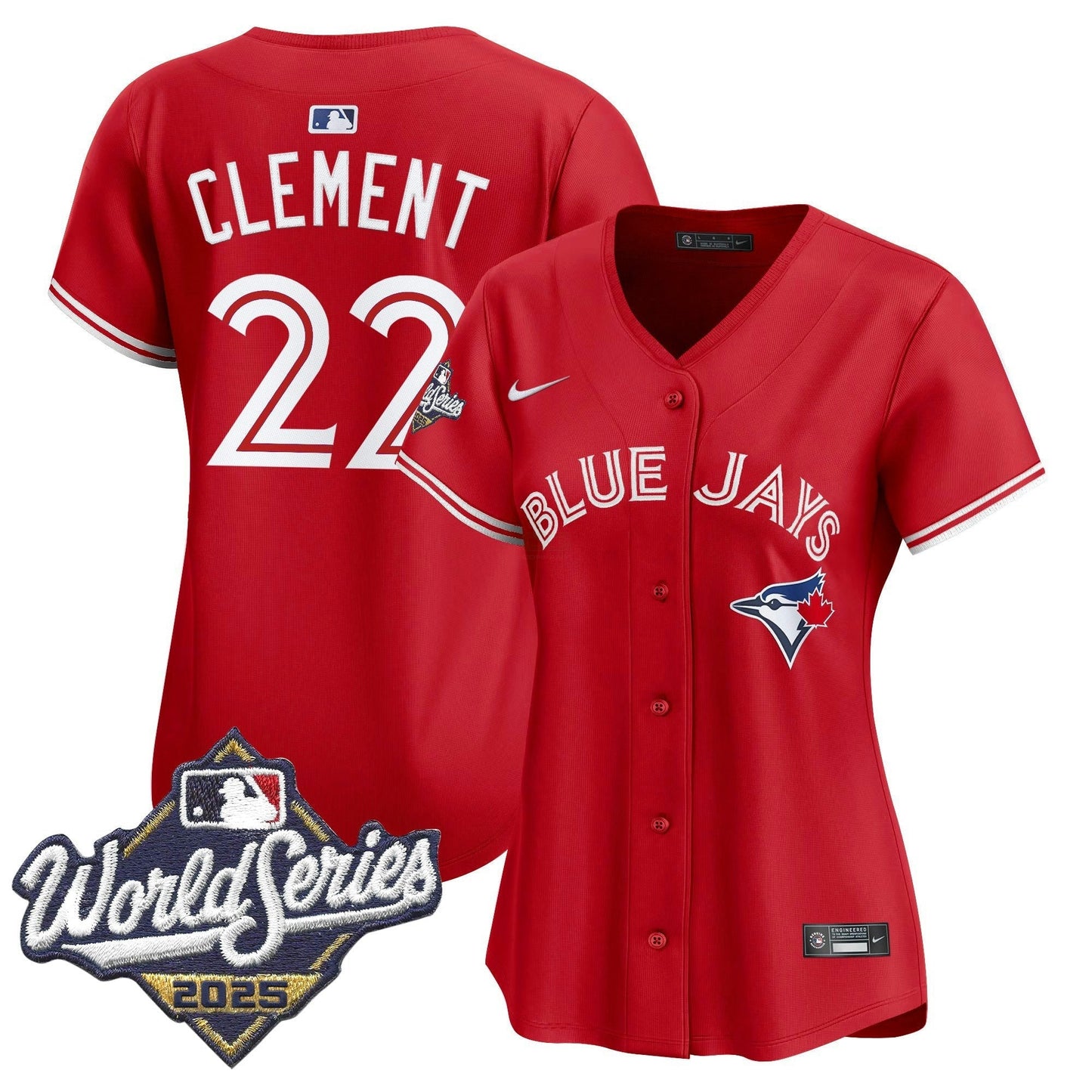 Camisa MLB Women’s Toronto 2025 World Series Vapor Premier Limited Jersey