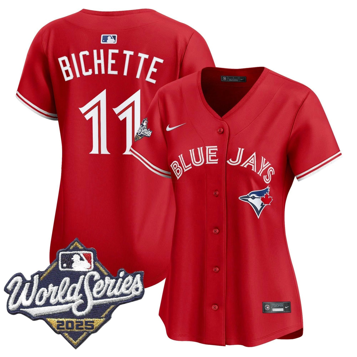 Camisa MLB Women’s Toronto 2025 World Series Vapor Premier Limited Jersey