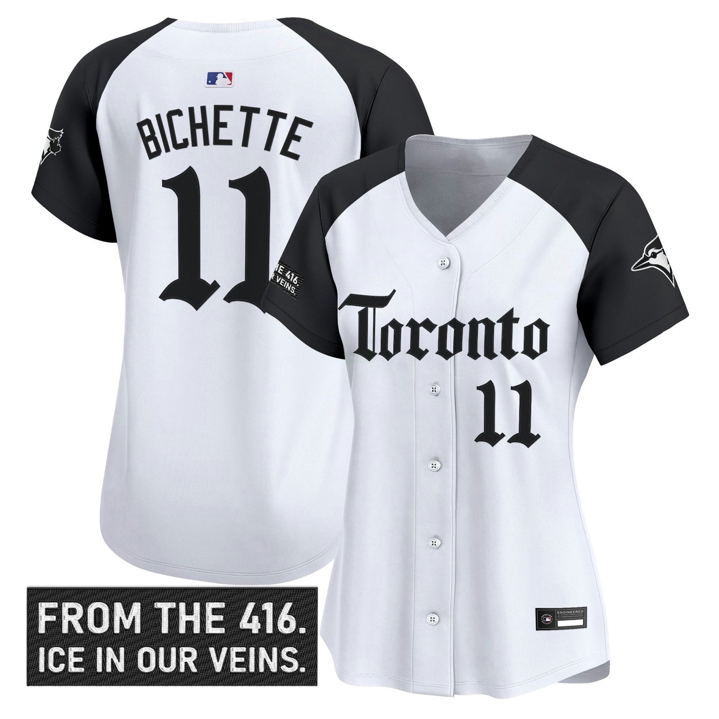 Camisa MLB Women’s Toronto ‘Gothic North Edition’ Vapor Premier Limited Jersey
