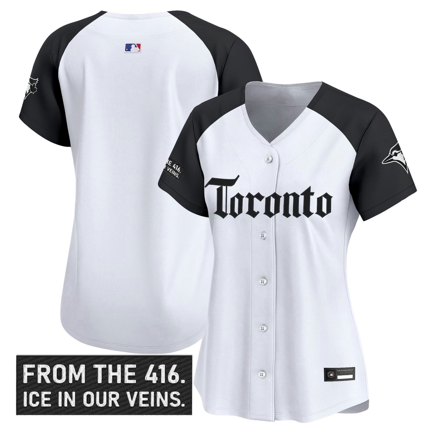 Camisa MLB Women’s Toronto ‘Gothic North Edition’ Vapor Premier Limited Jersey