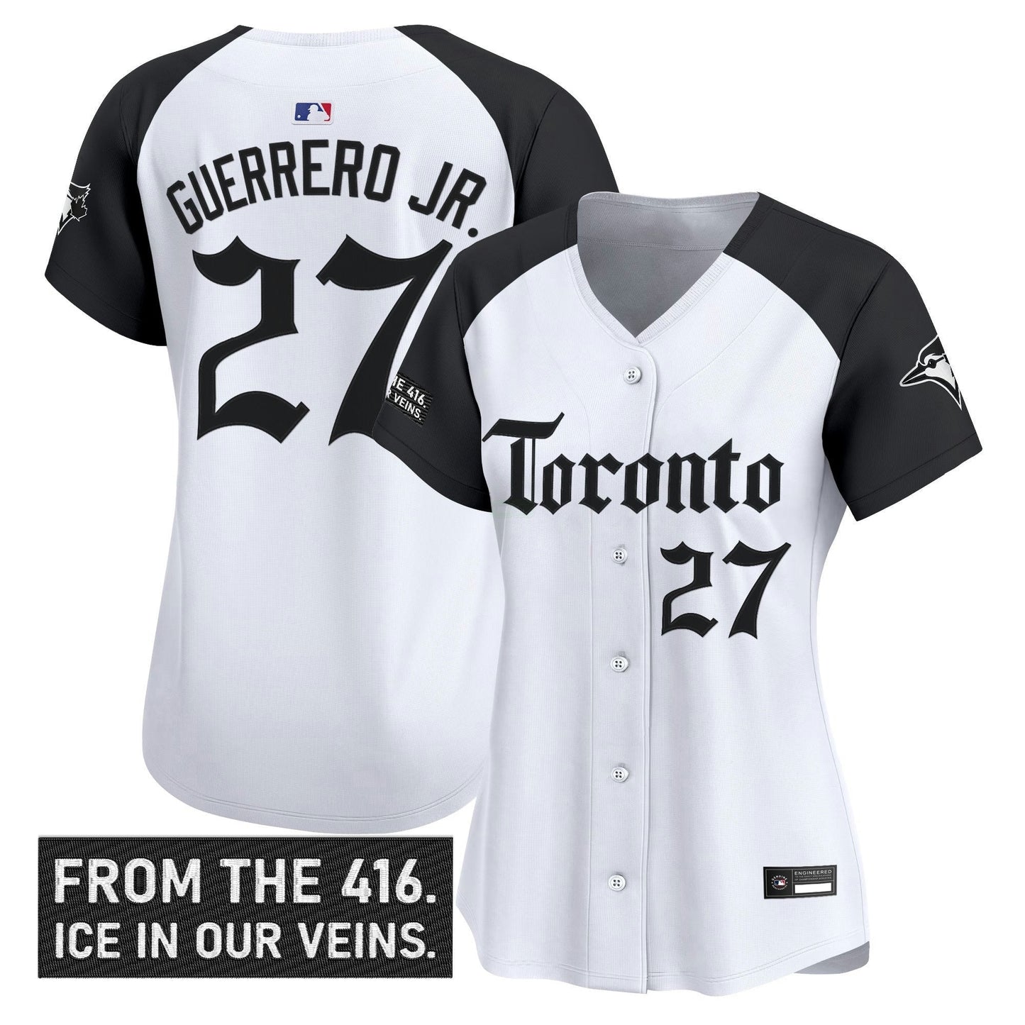 Camisa MLB Women’s Toronto ‘Gothic North Edition’ Vapor Premier Limited Jersey