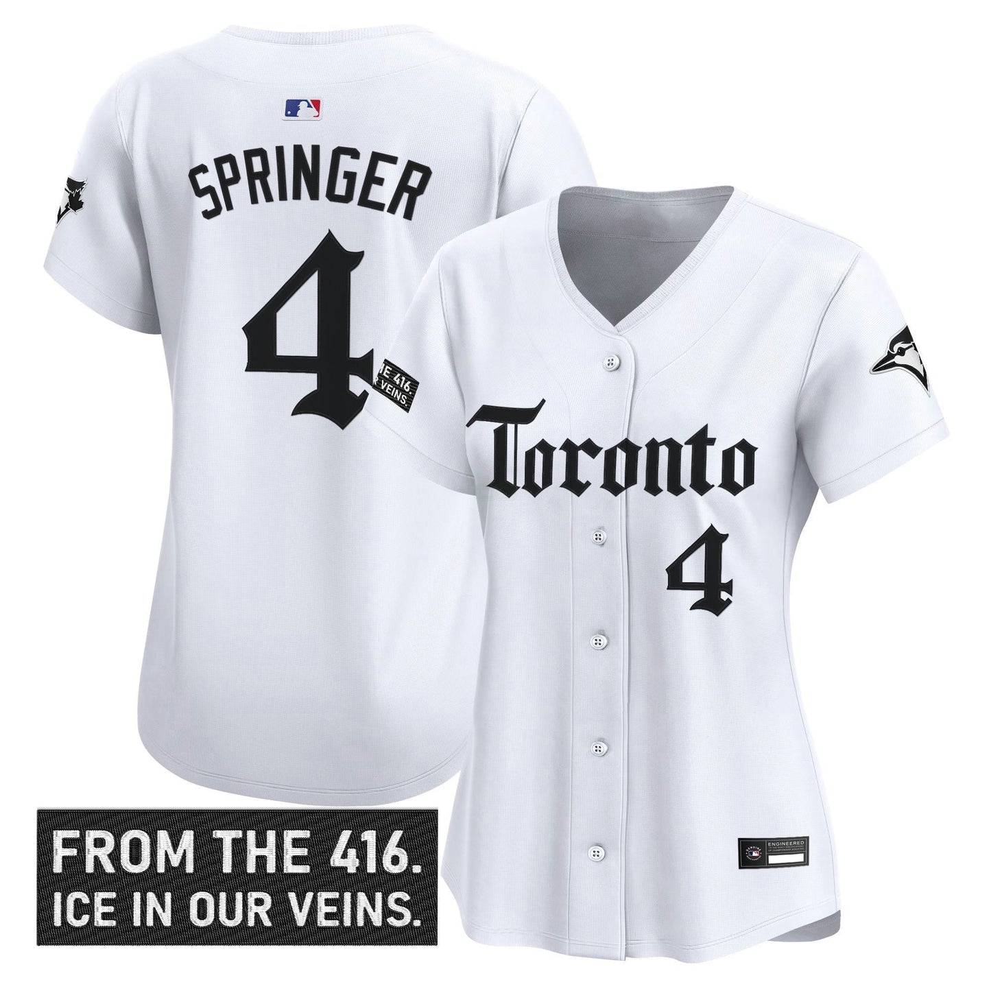 Camisa MLB Women’s Toronto ‘Gothic North Edition’ Vapor Premier Limited Jersey
