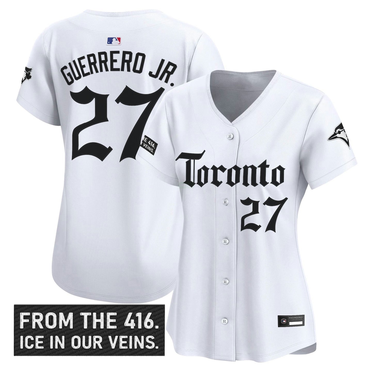 Camisa MLB Women’s Toronto ‘Gothic North Edition’ Vapor Premier Limited Jersey