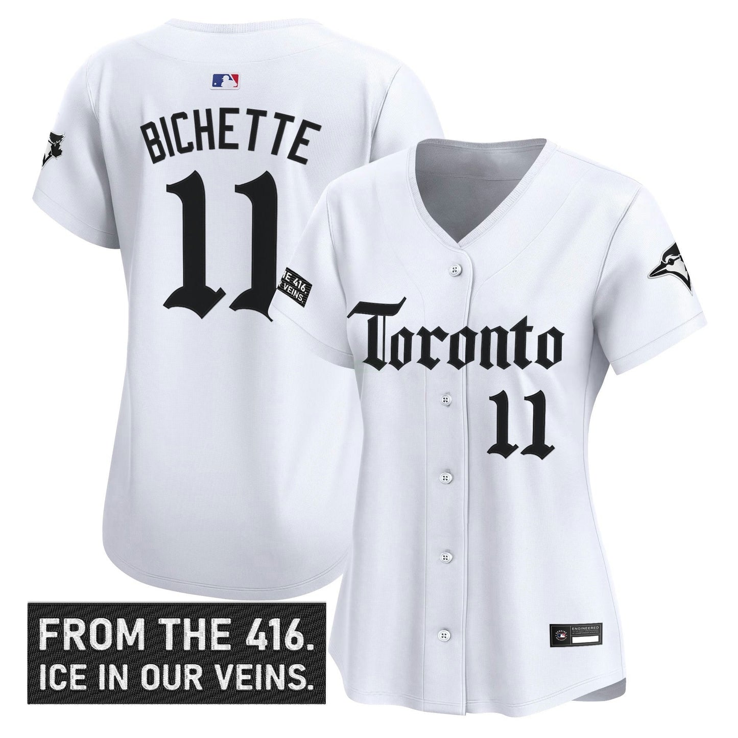 Camisa MLB Women’s Toronto ‘Gothic North Edition’ Vapor Premier Limited Jersey