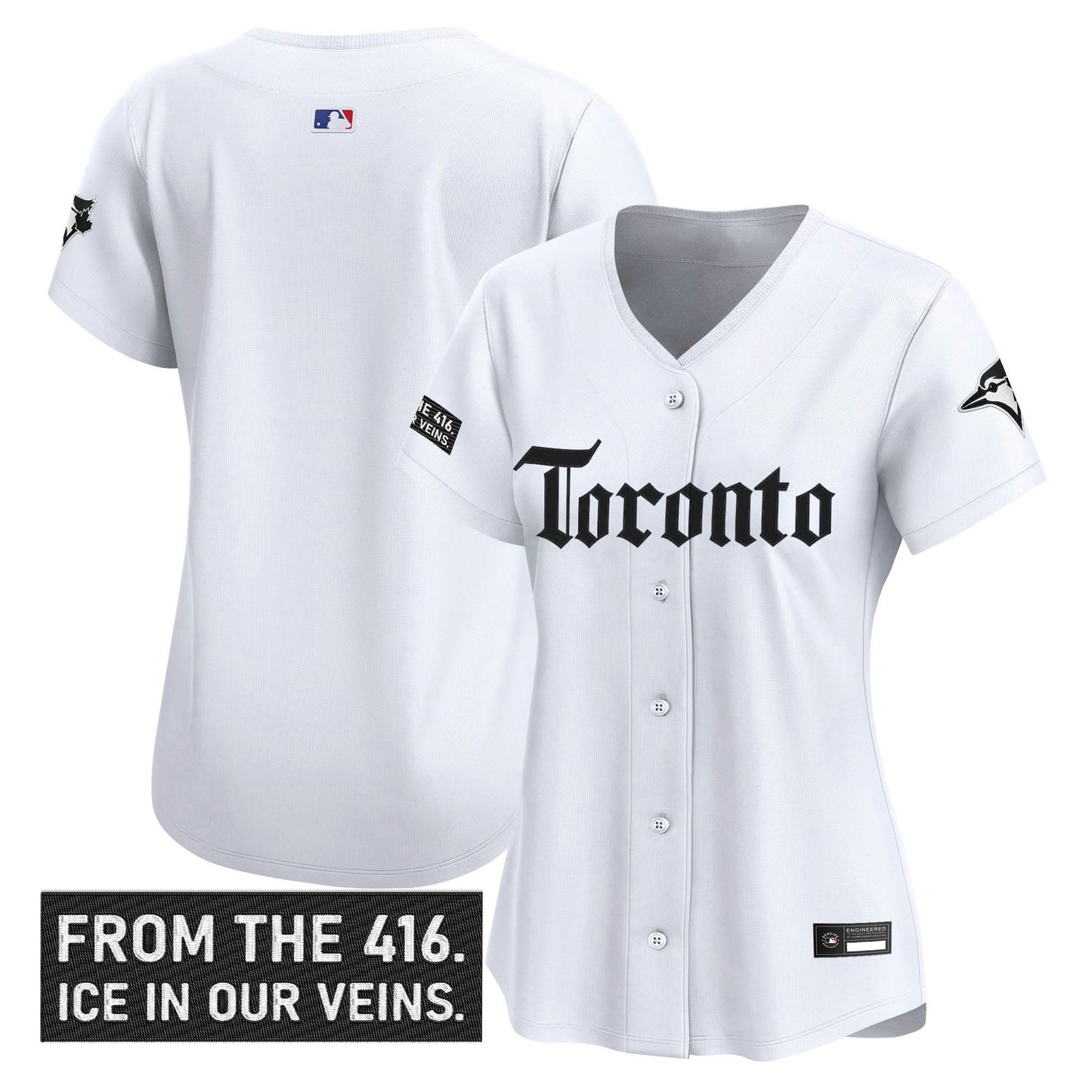 Camisa MLB Women’s Toronto ‘Gothic North Edition’ Vapor Premier Limited Jersey