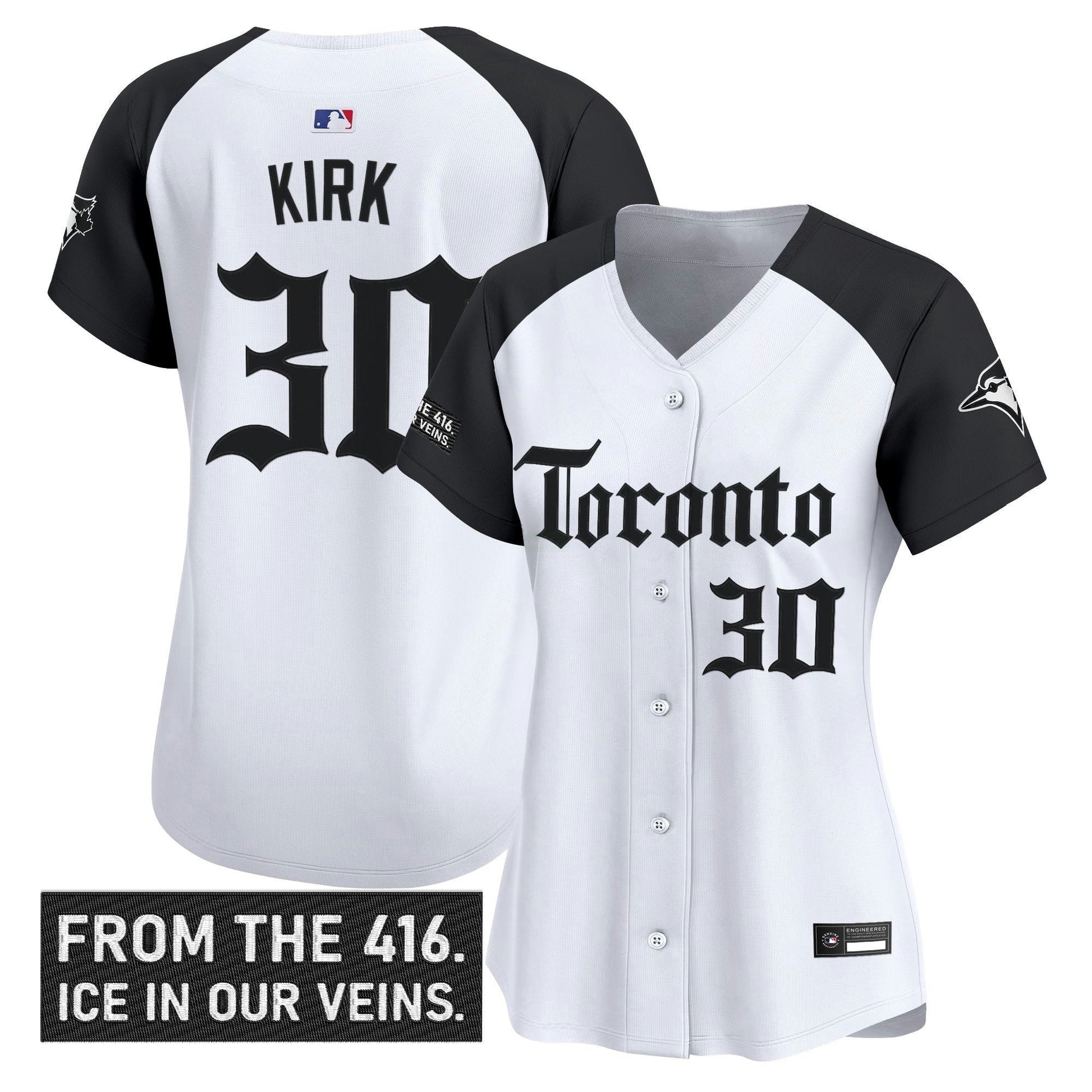Camisa MLB Women’s Toronto ‘Gothic North Edition’ Vapor Premier Limited Jersey