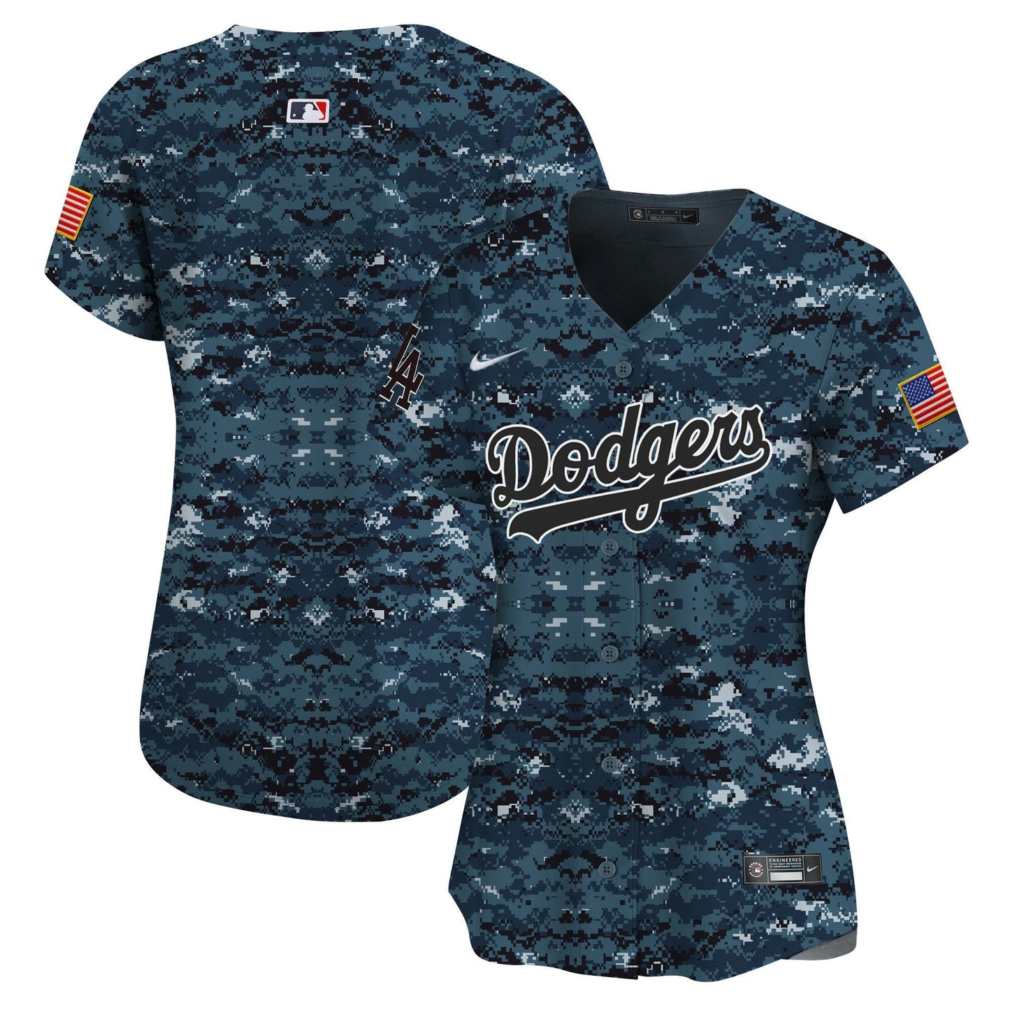 Camisa MLB Los Angeles Dodgers Women’s USMC Alternativa Vapor Premier Limited Jersey