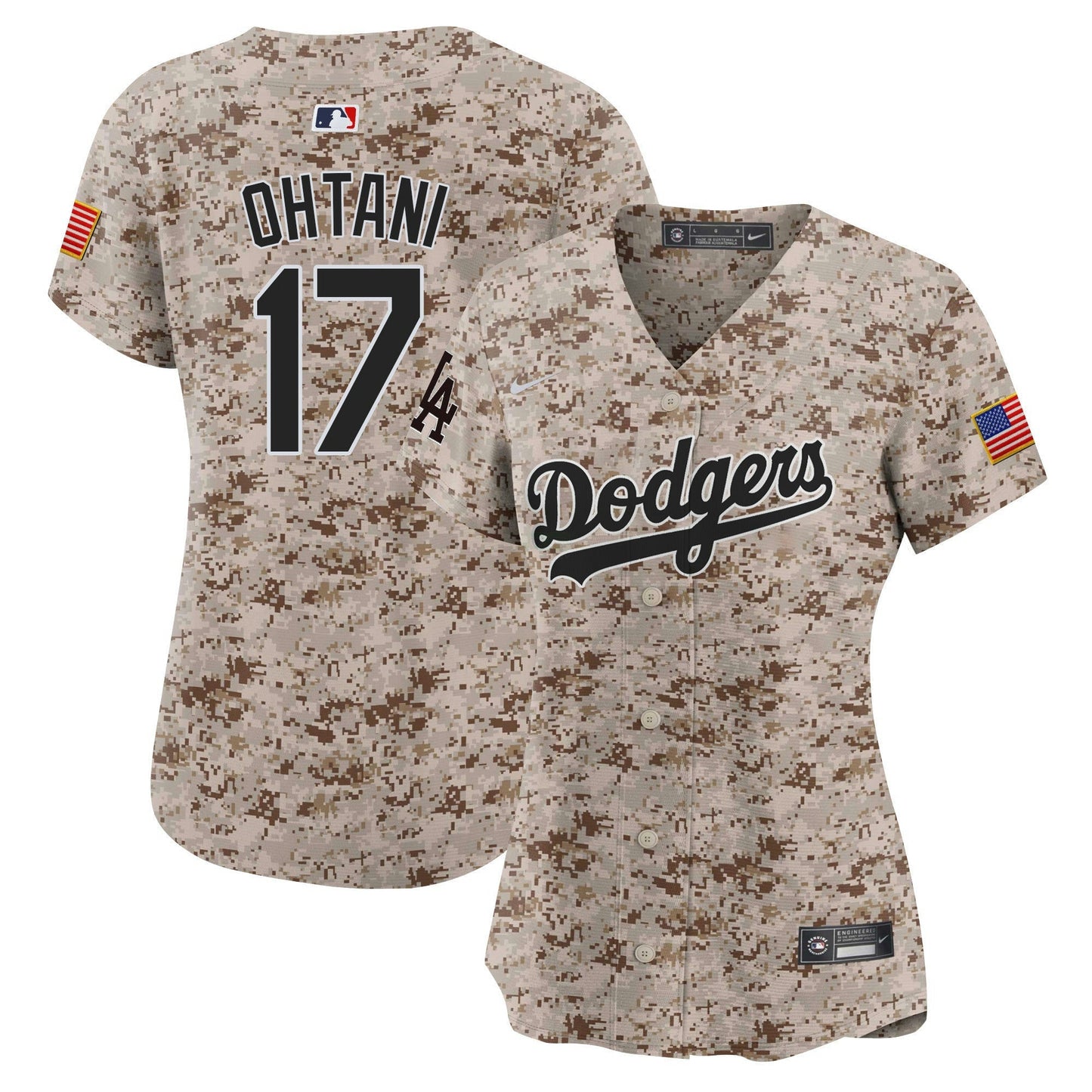 Camisa MLB Los Angeles Dodgers Women’s USMC Alternativa Vapor Premier Limited Jersey