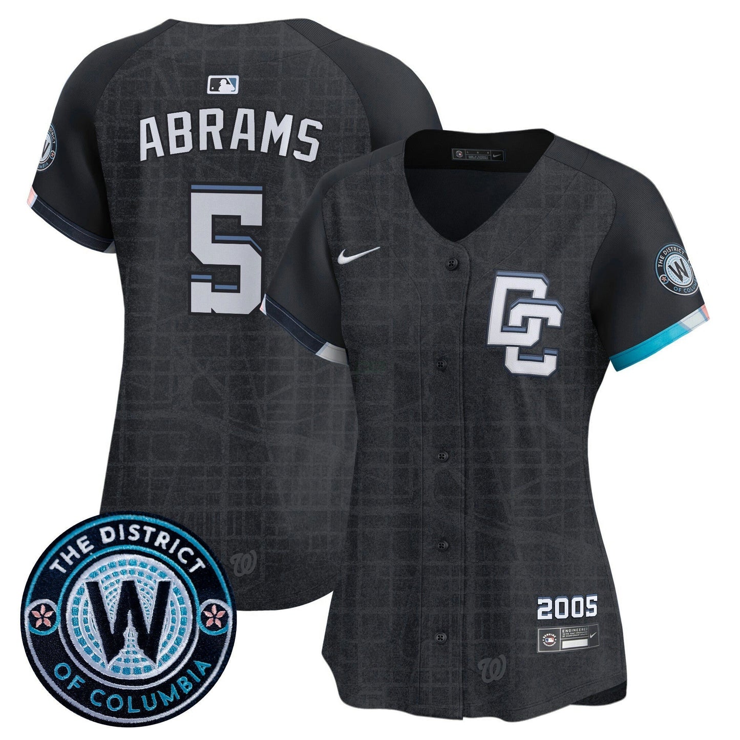 Camisa MLB Women’s Washington 2025 City Connect Vapor Premier Limited Jersey – Stitched