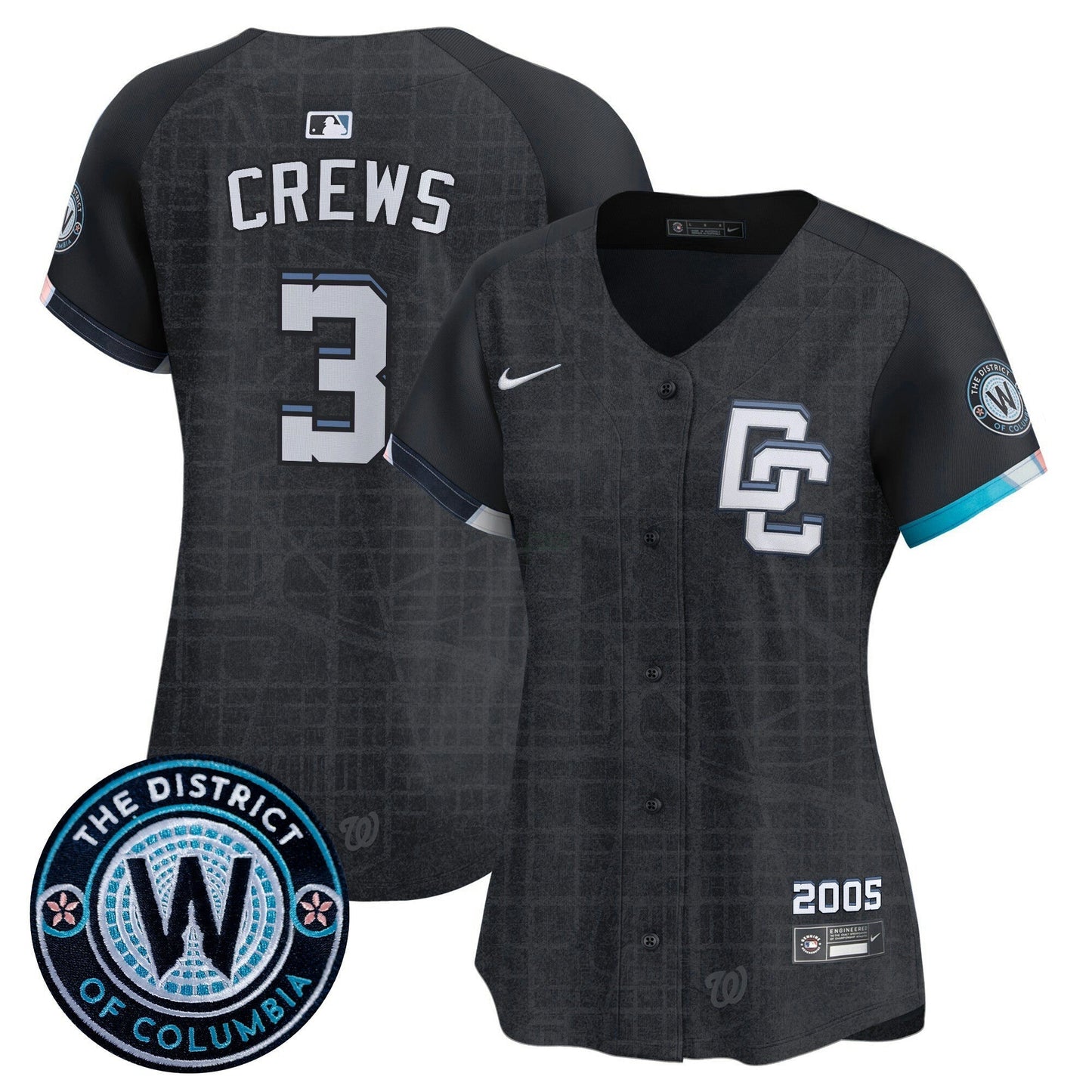 Camisa MLB Women’s Washington 2025 City Connect Vapor Premier Limited Jersey – Stitched