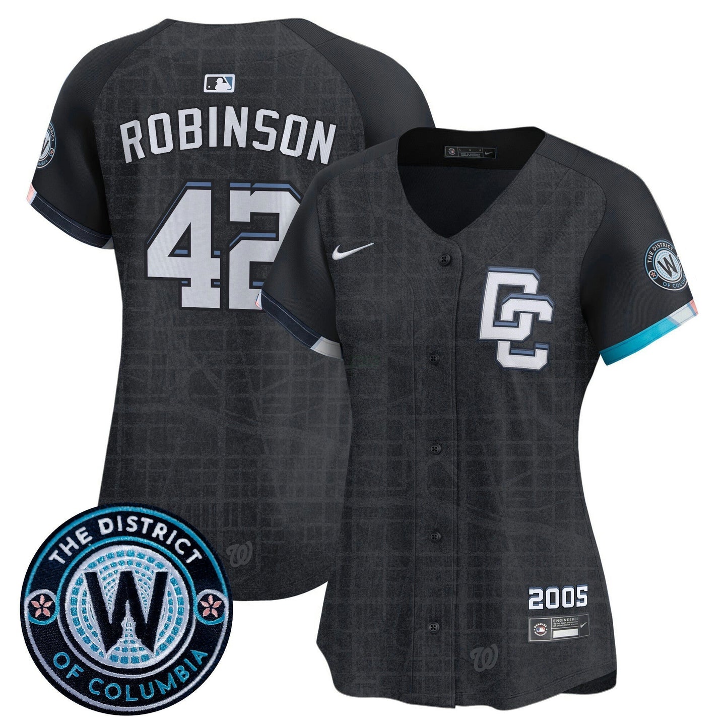 Camisa MLB Women’s Washington 2025 City Connect Vapor Premier Limited Jersey – Stitched