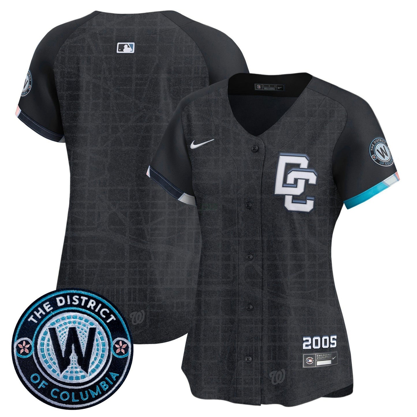 Camisa MLB Women’s Washington 2025 City Connect Vapor Premier Limited Jersey – Stitched