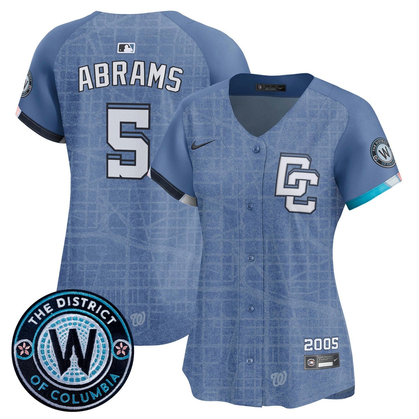Camisa MLB Women’s Washington 2025 City Connect Vapor Premier Limited Jersey – Stitched