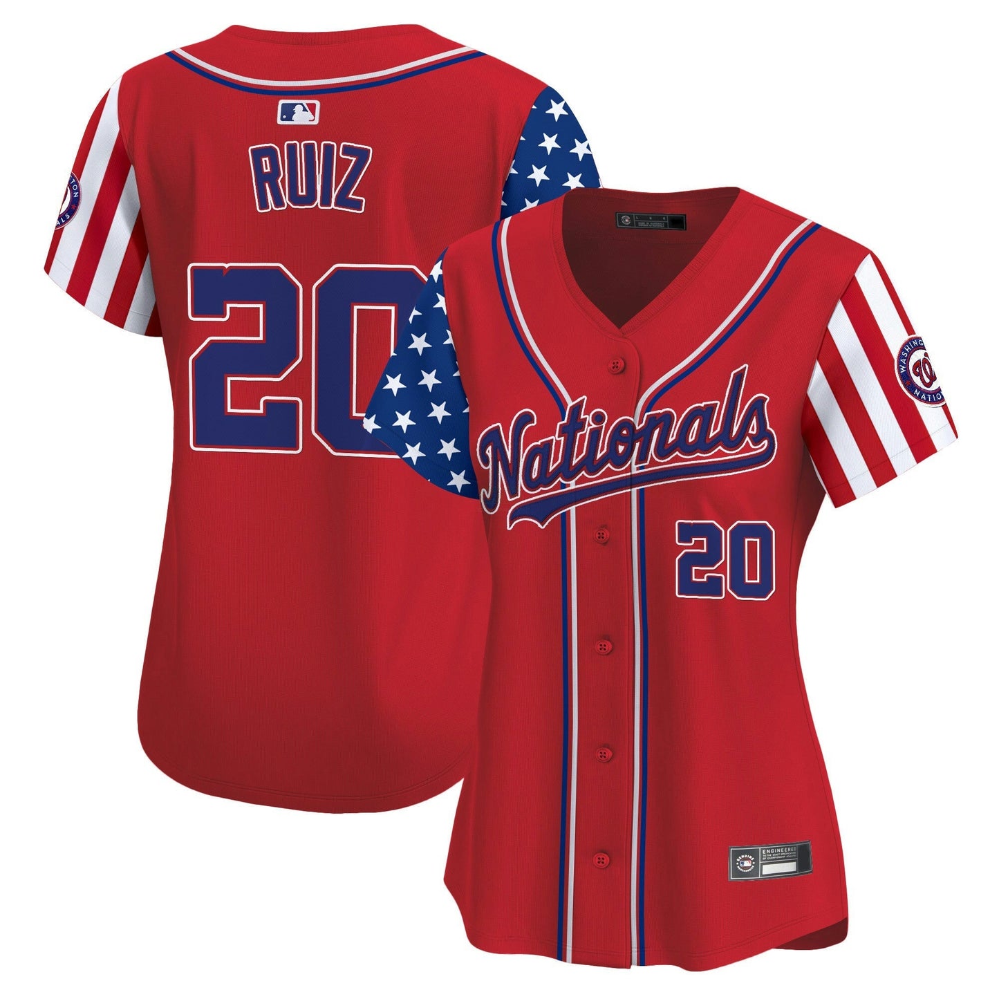 Camisa MLB Women’s Washington 2025 Independence Day Vapor Premier Limited Jersey