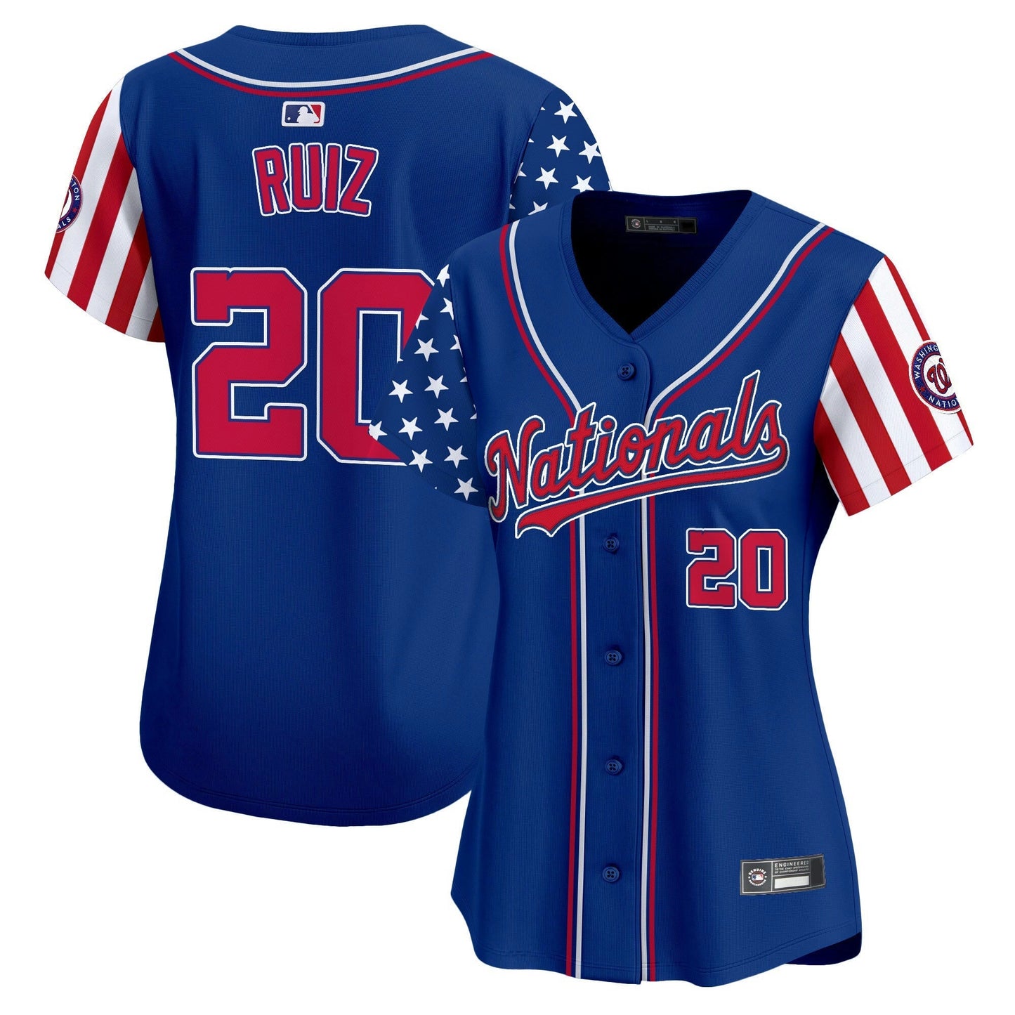 Camisa MLB Women’s Washington 2025 Independence Day Vapor Premier Limited Jersey