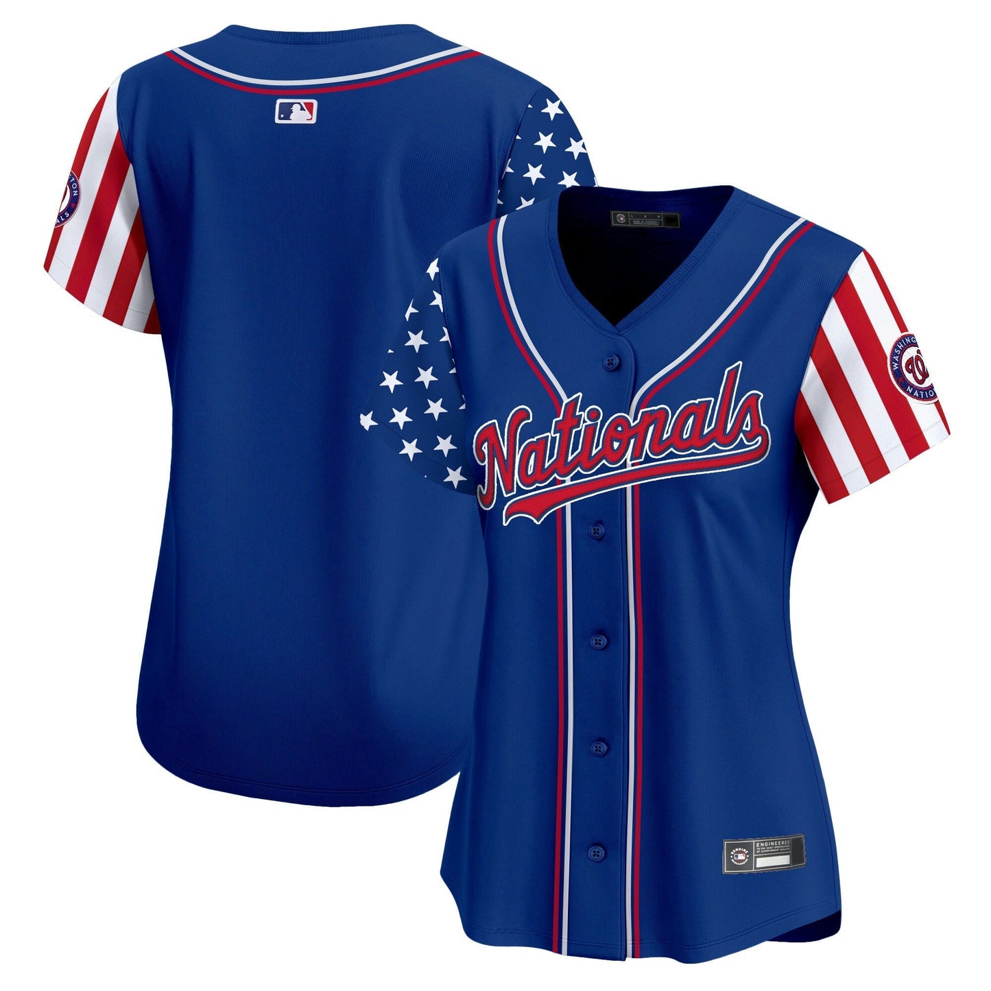 Camisa MLB Women’s Washington 2025 Independence Day Vapor Premier Limited Jersey
