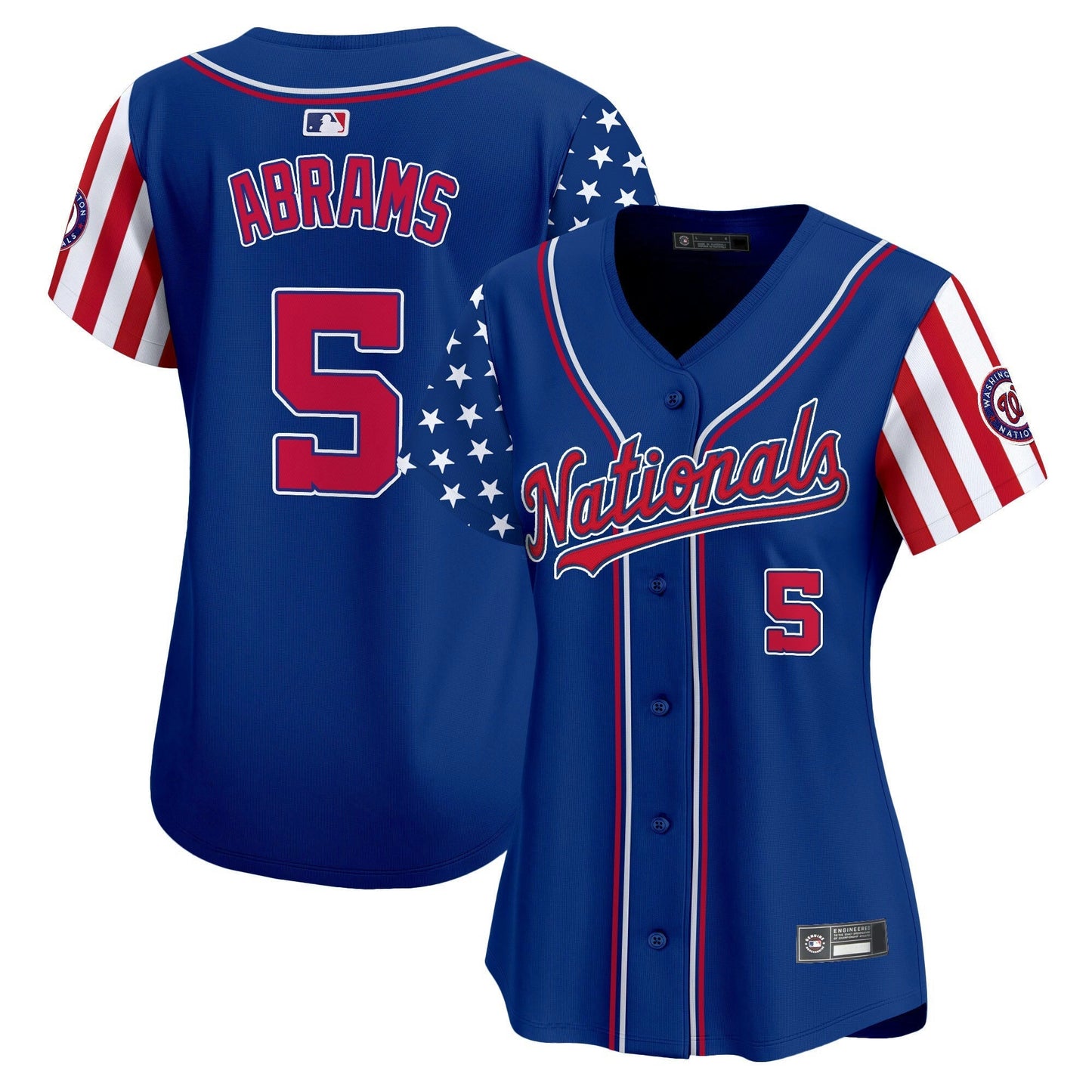 Camisa MLB Women’s Washington 2025 Independence Day Vapor Premier Limited Jersey