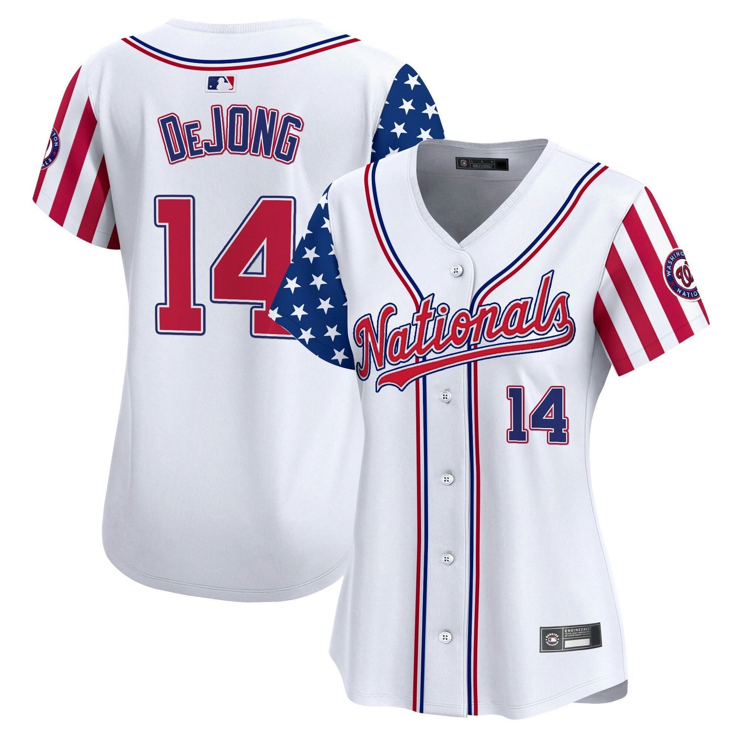 Camisa MLB Women’s Washington 2025 Independence Day Vapor Premier Limited Jersey