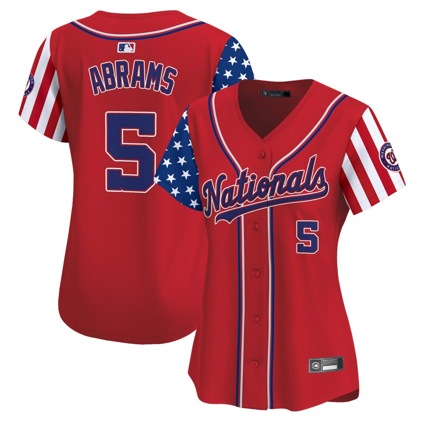 Camisa MLB Women’s Washington 2025 Independence Day Vapor Premier Limited Jersey