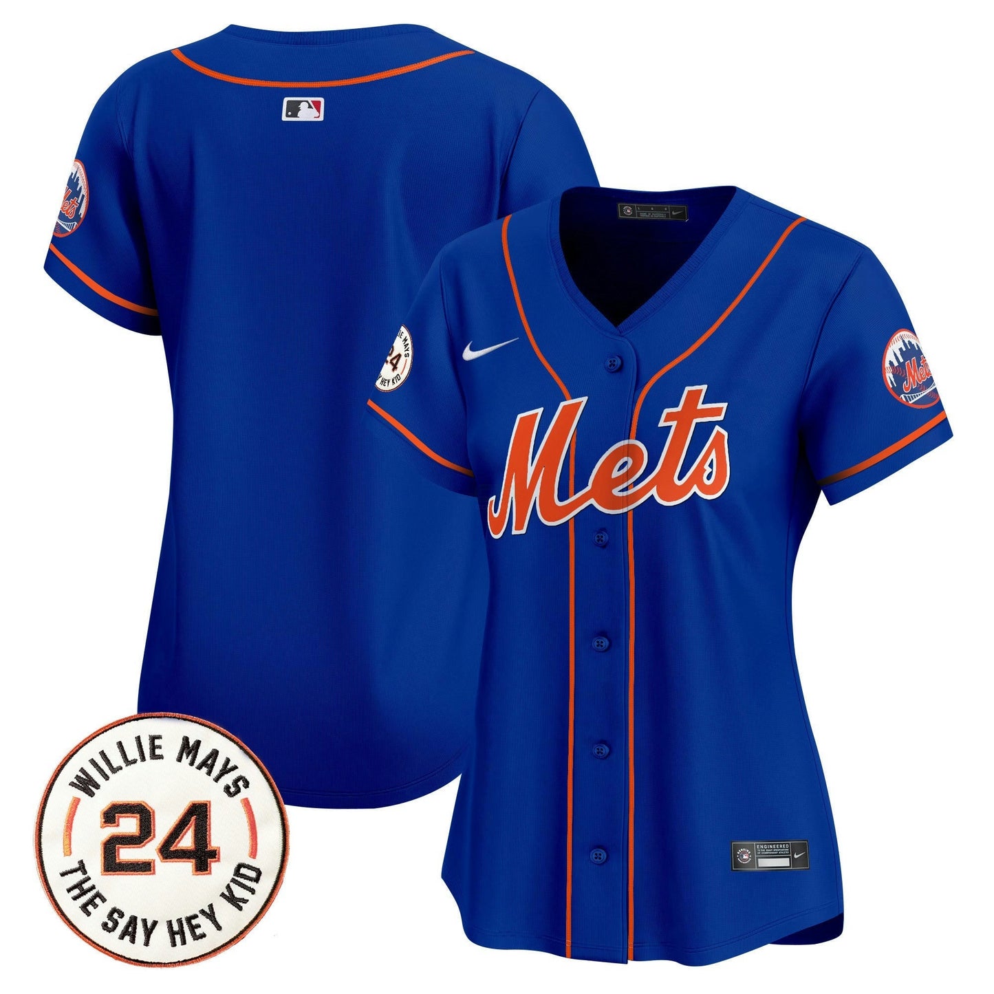Camisa MLB Women’s Willie Mays Patch Vapor Premier Limited Jersey