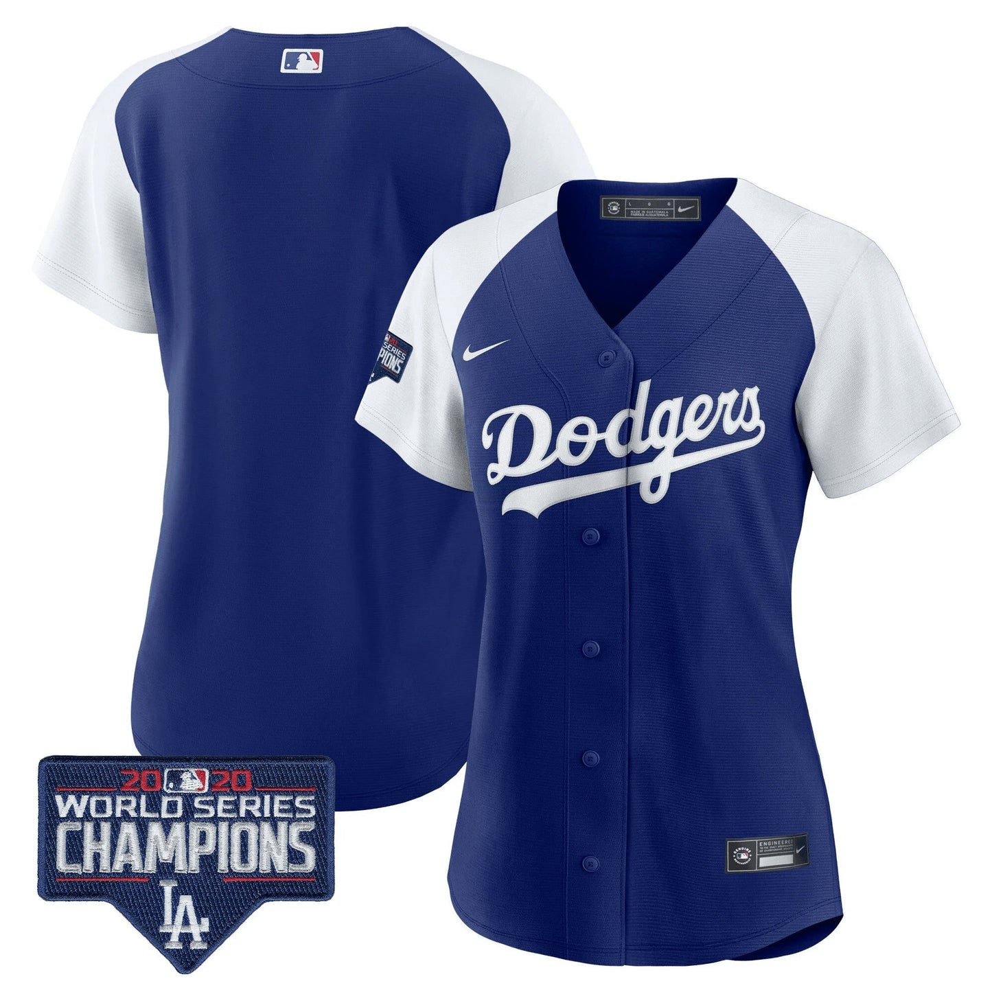 Camisa MLB Women’s World Series Champions Patch Jersey