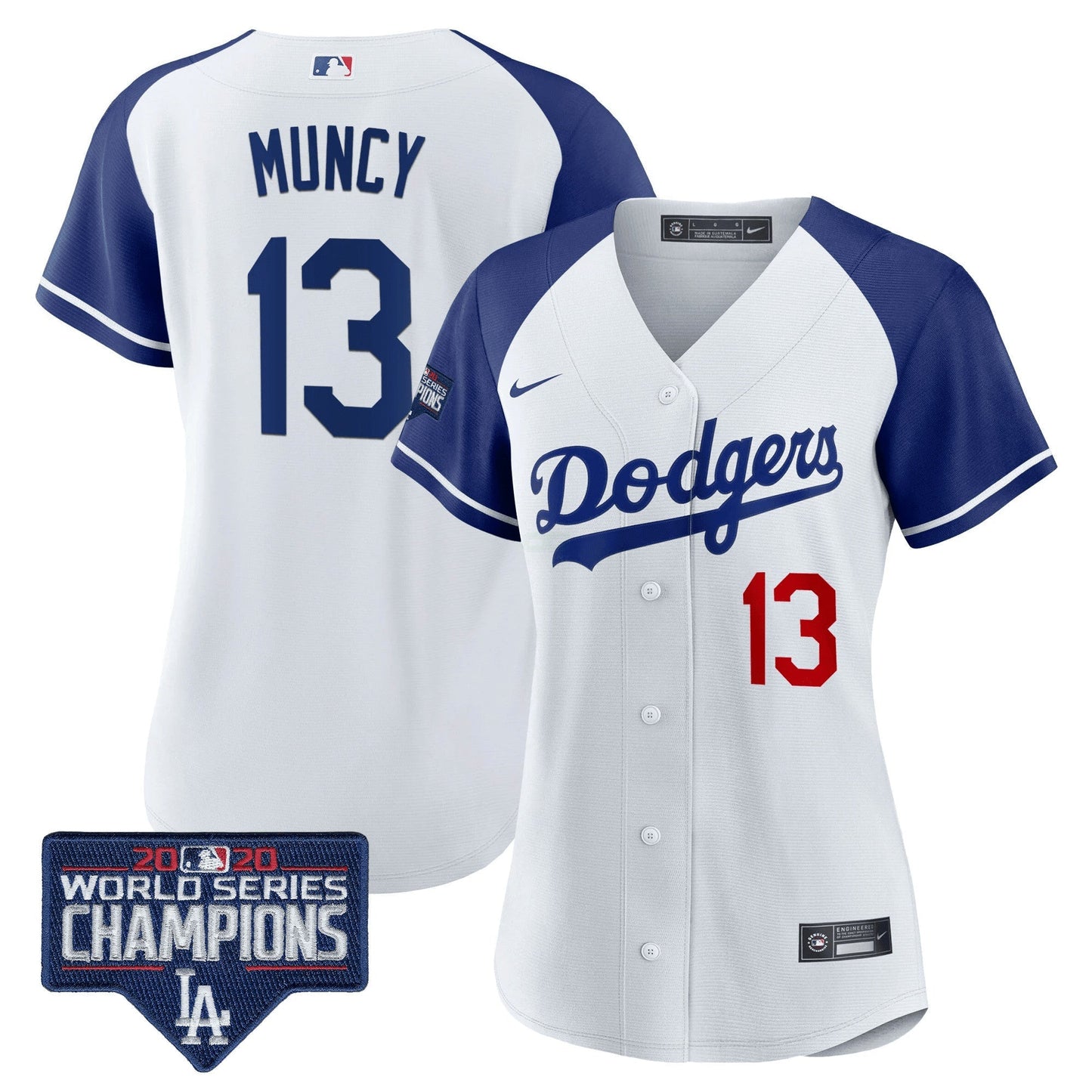 Camisa MLB Women’s World Series Champions Patch Jersey