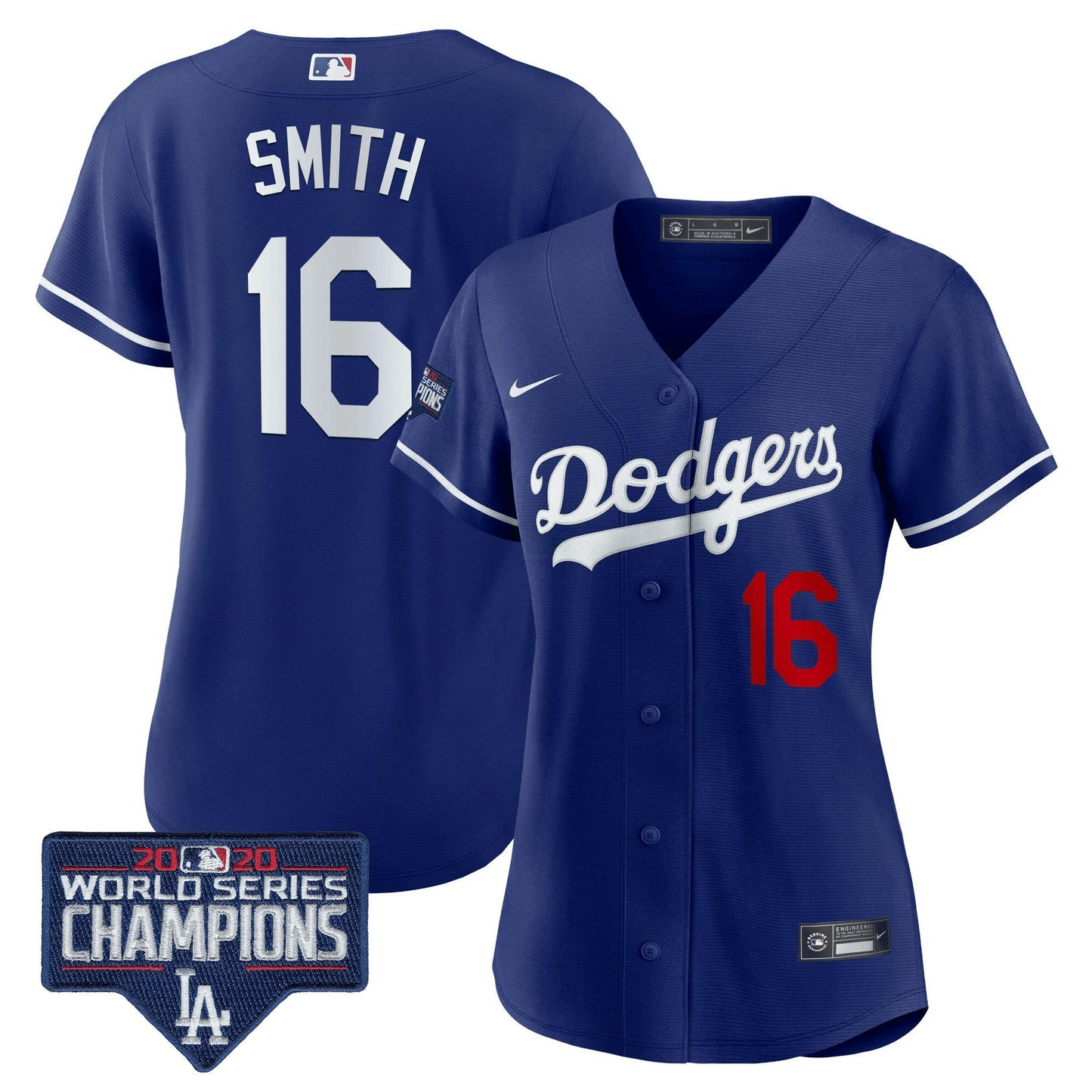 Camisa MLB Women’s World Series Champions Patch Jersey