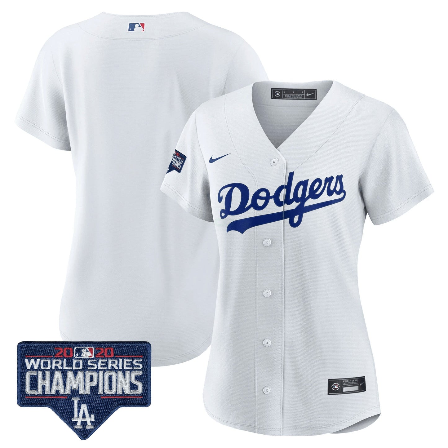 Camisa MLB Women’s World Series Champions Patch Jersey