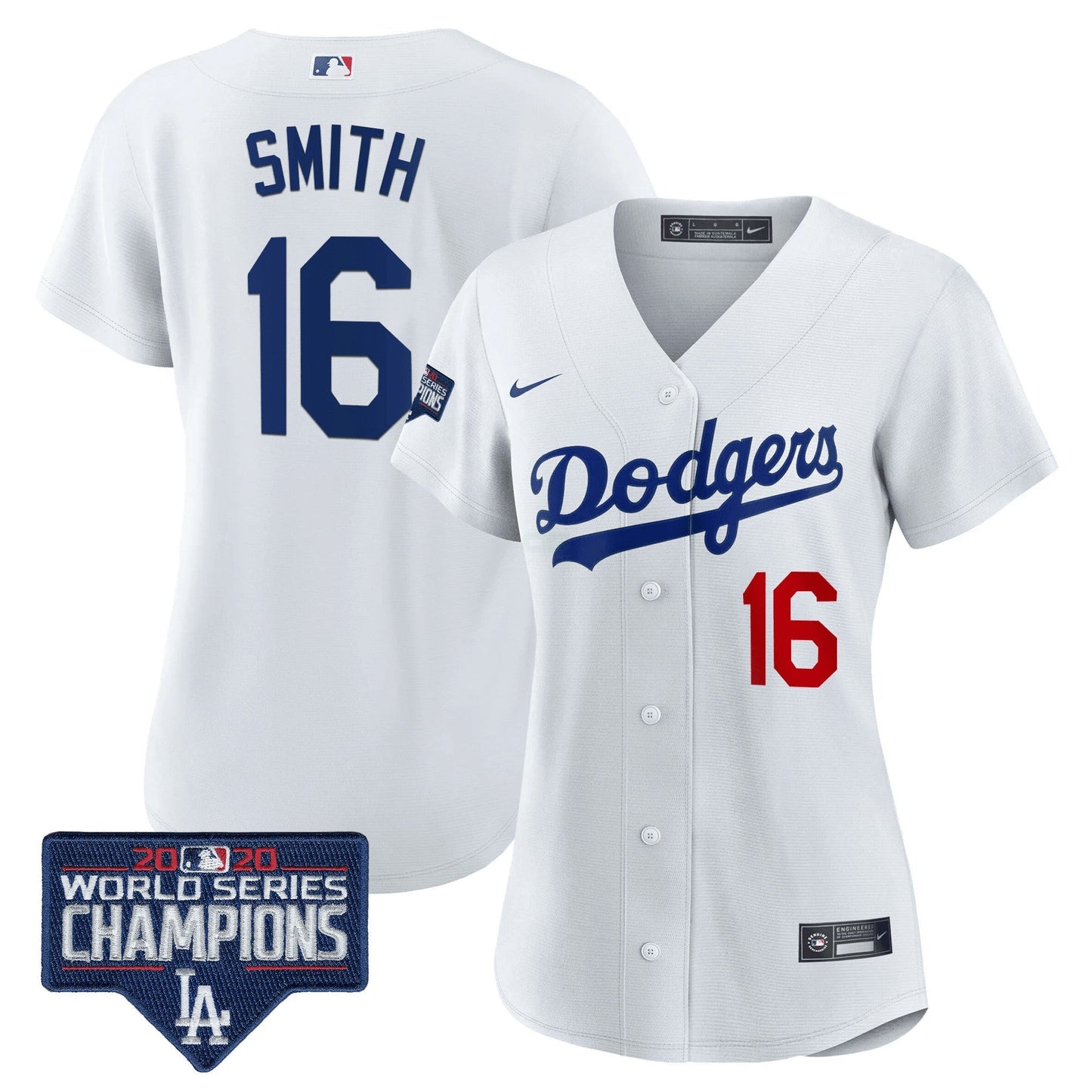 Camisa MLB Women’s World Series Champions Patch Jersey