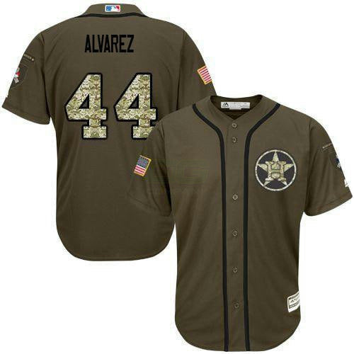 Camisa MLB Yordan Alvarez Houston Salute To Service Jersey - Flex Base