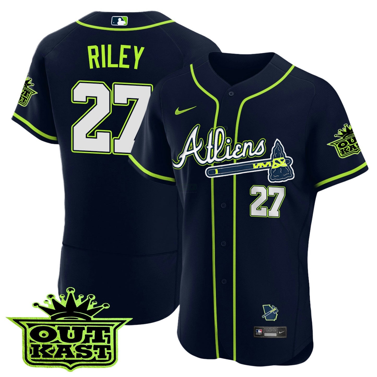 Camisa MLB Youth’s Atlanta Atliens Flex Base Jersey