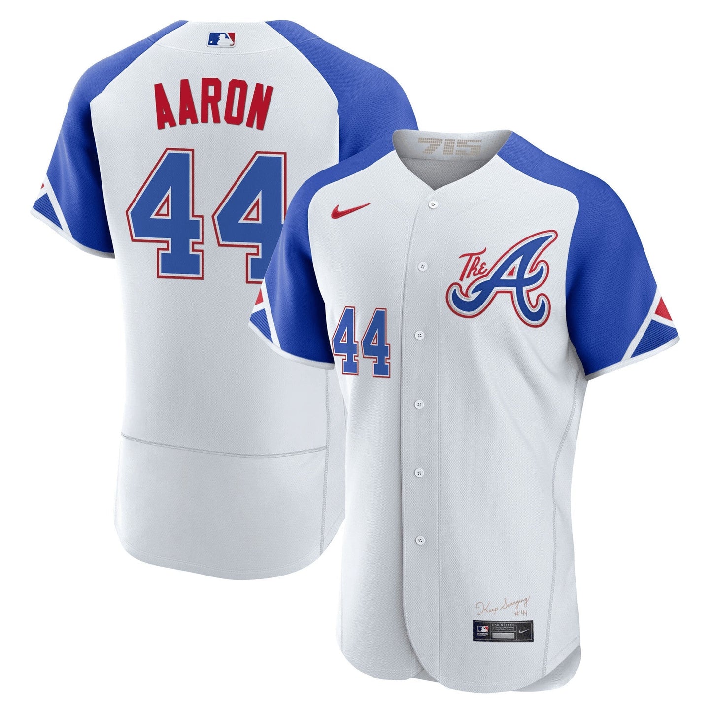 Camisa MLB Youth’s Atlanta Champions City Connect Dourada Flex Base Jersey