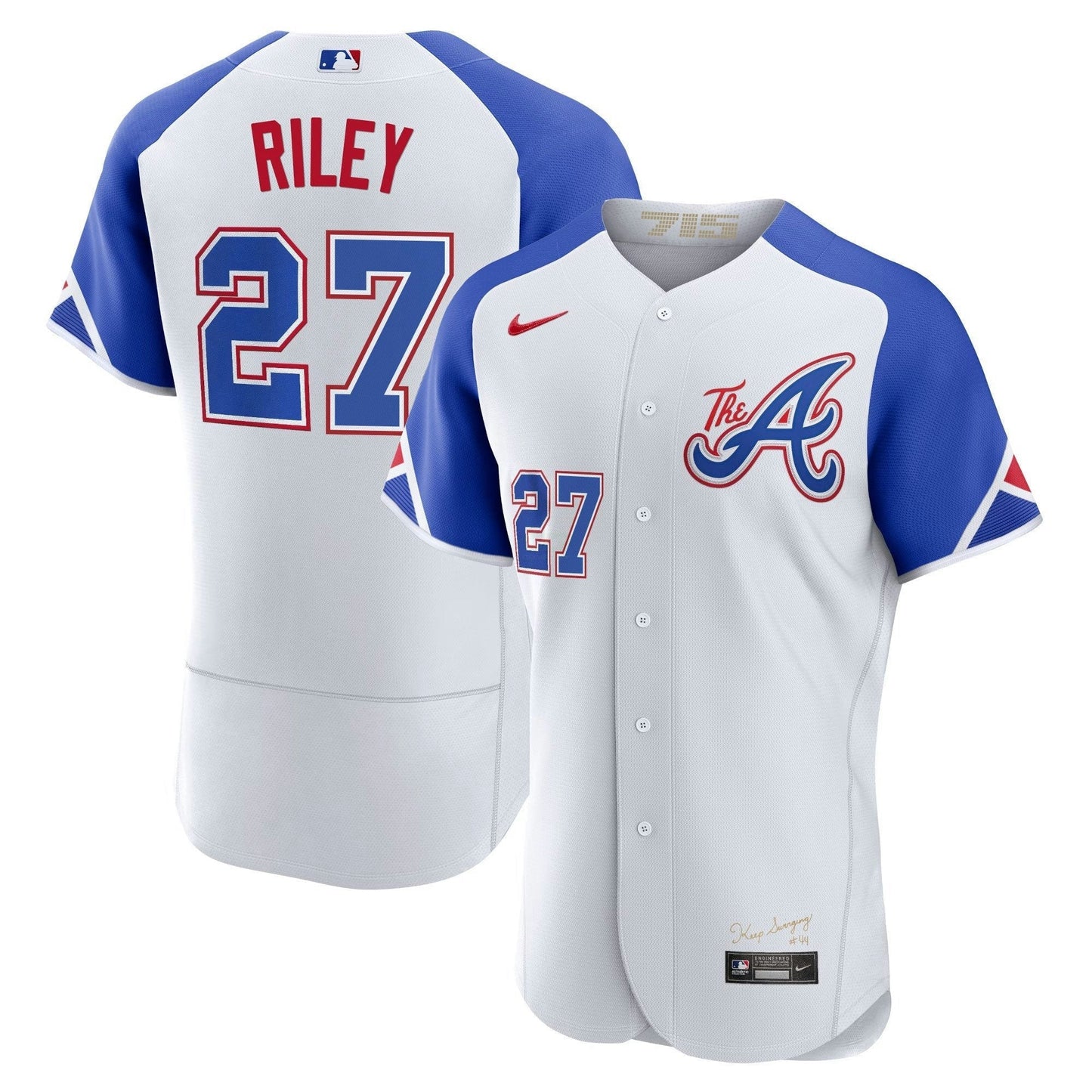 Camisa MLB Youth’s Atlanta Champions City Connect Dourada Flex Base Jersey