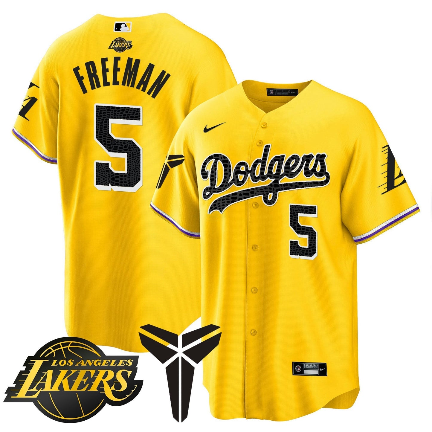 Camisa MLB Youth’s Cool Base Mamba Jersey V2