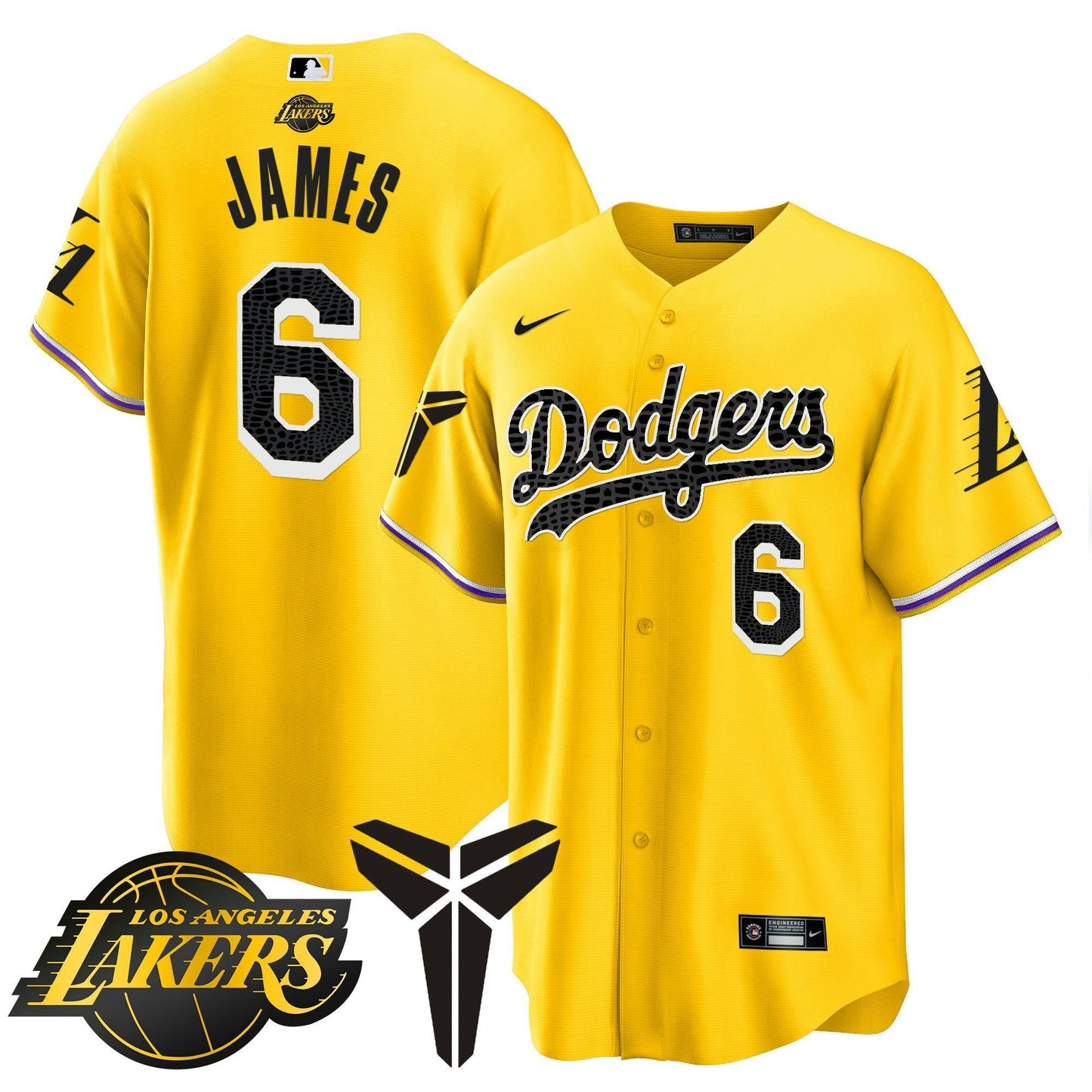 Camisa MLB Youth’s Cool Base Mamba Jersey V2