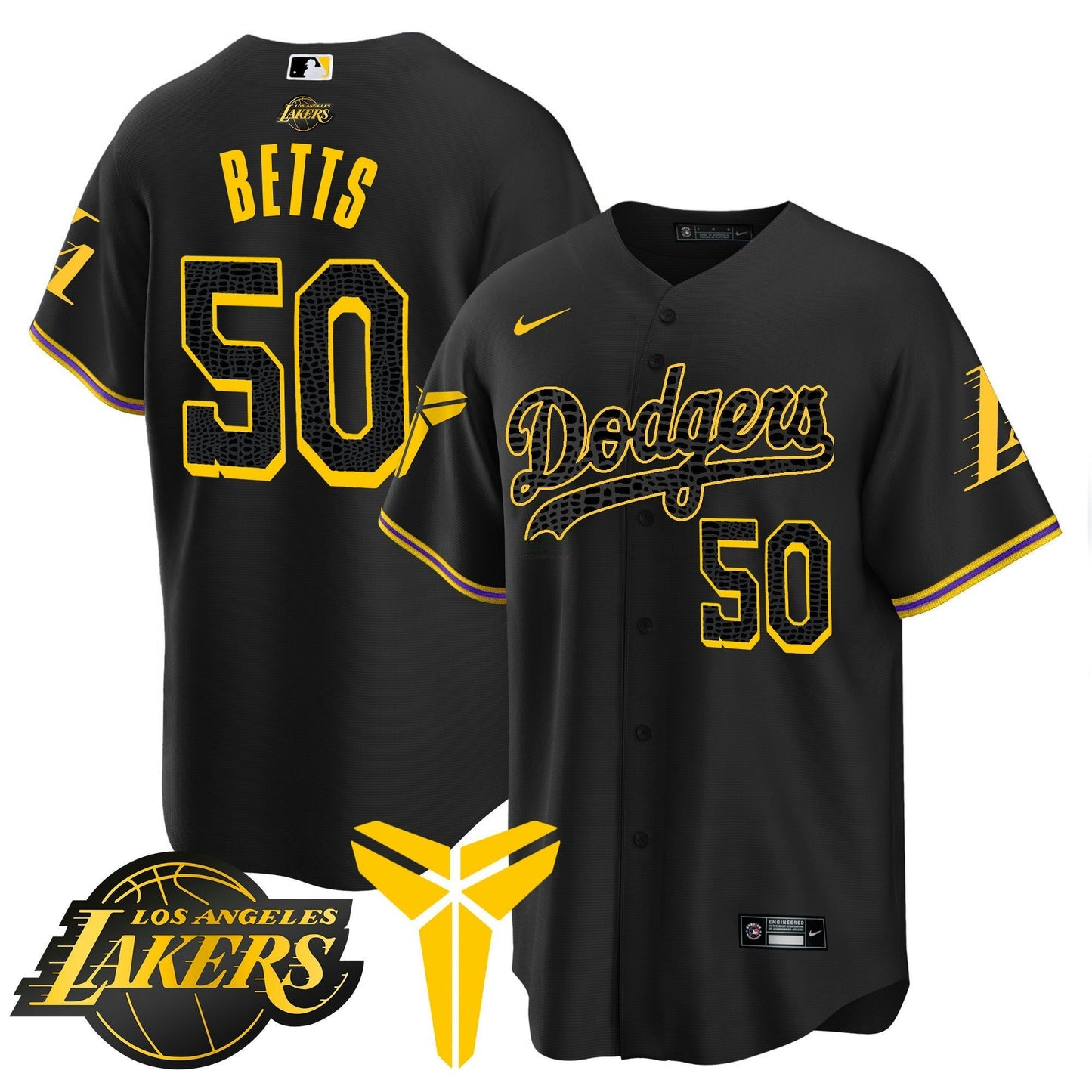 Camisa MLB Youth’s Cool Base Mamba Jersey V2