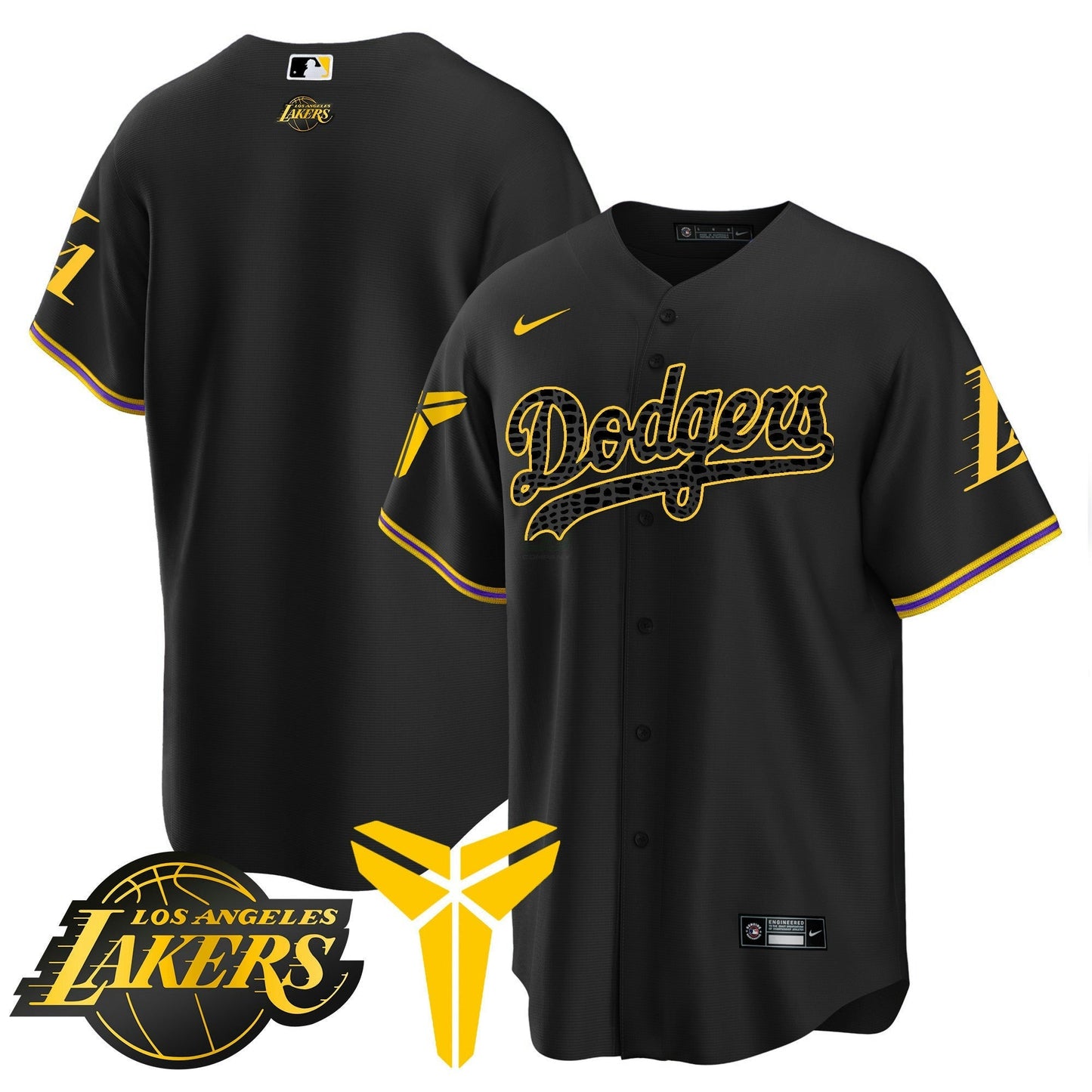 Camisa MLB Youth’s Cool Base Mamba Jersey V2