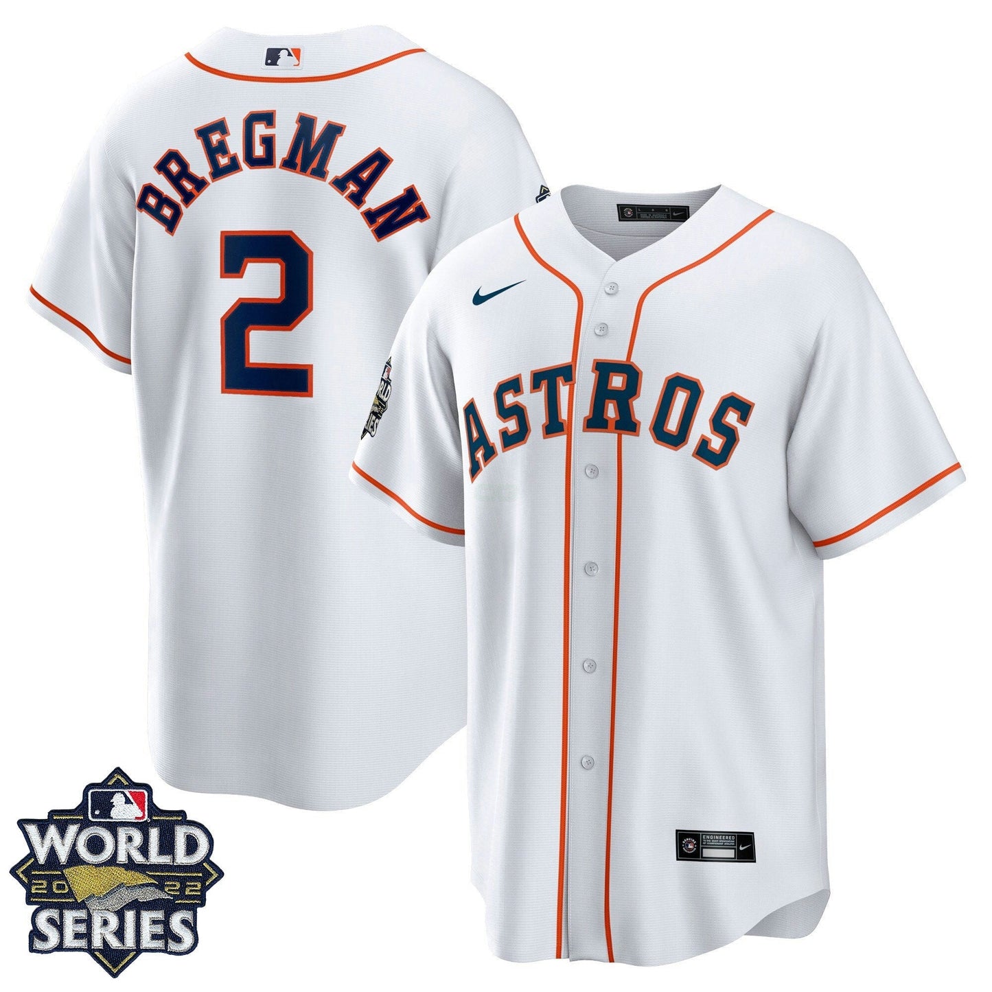 Camisa MLB Youth’s Houston 2022 World Series Player Jersey