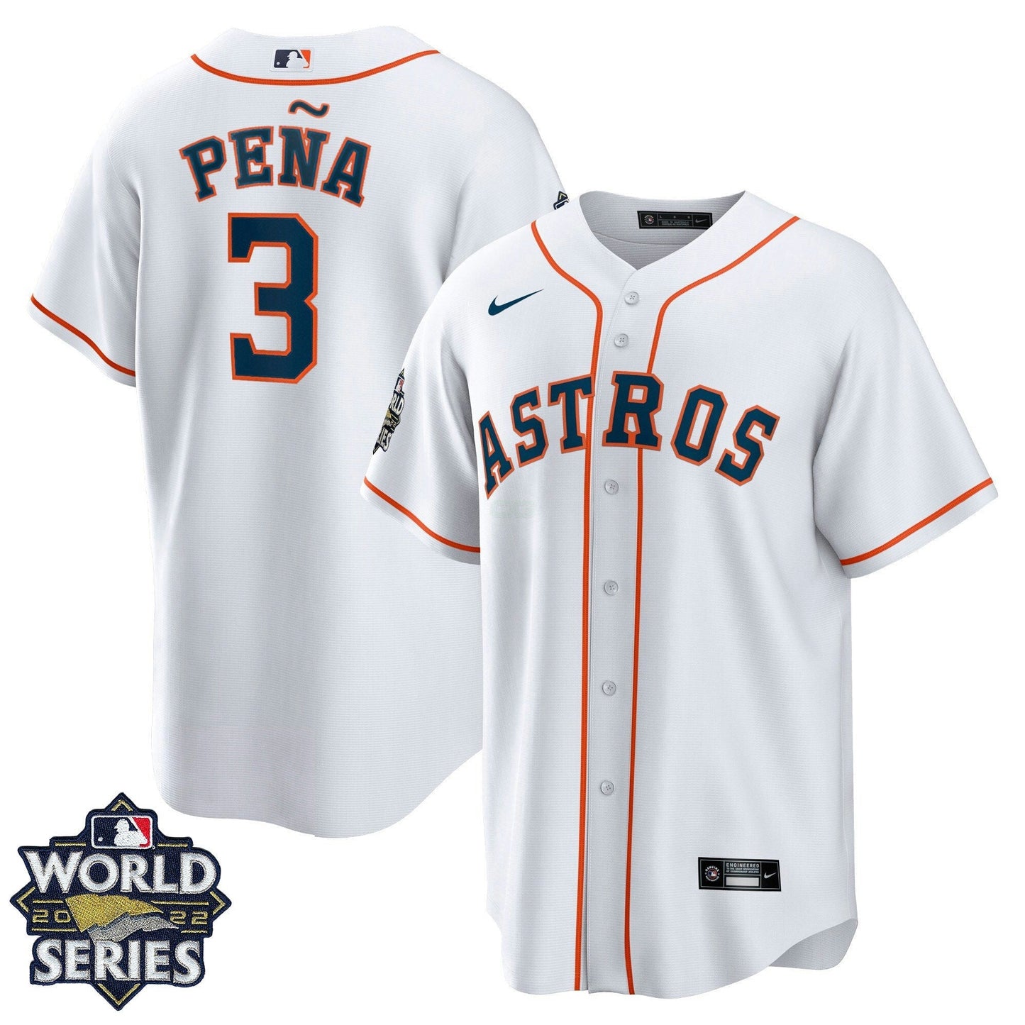 Camisa MLB Youth’s Houston 2022 World Series Player Jersey