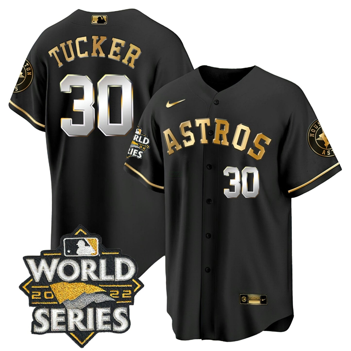 Camisa MLB Youth’s Houston 2022 World Series Player Jersey