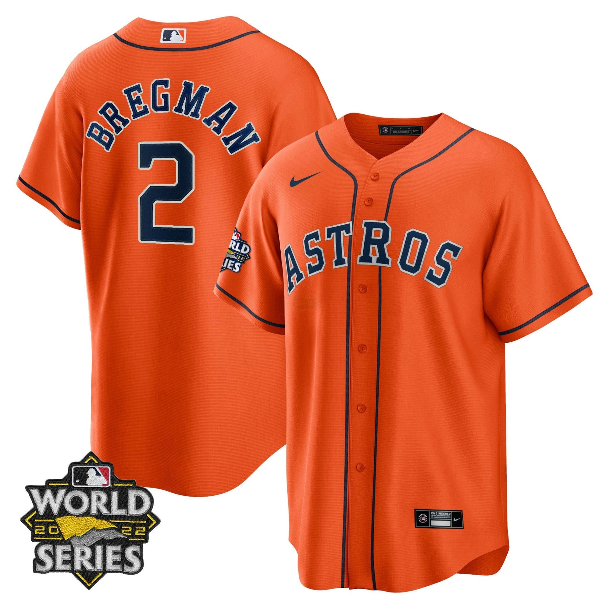 Camisa MLB Youth’s Houston Alternativa 2022 World Series Player Jersey