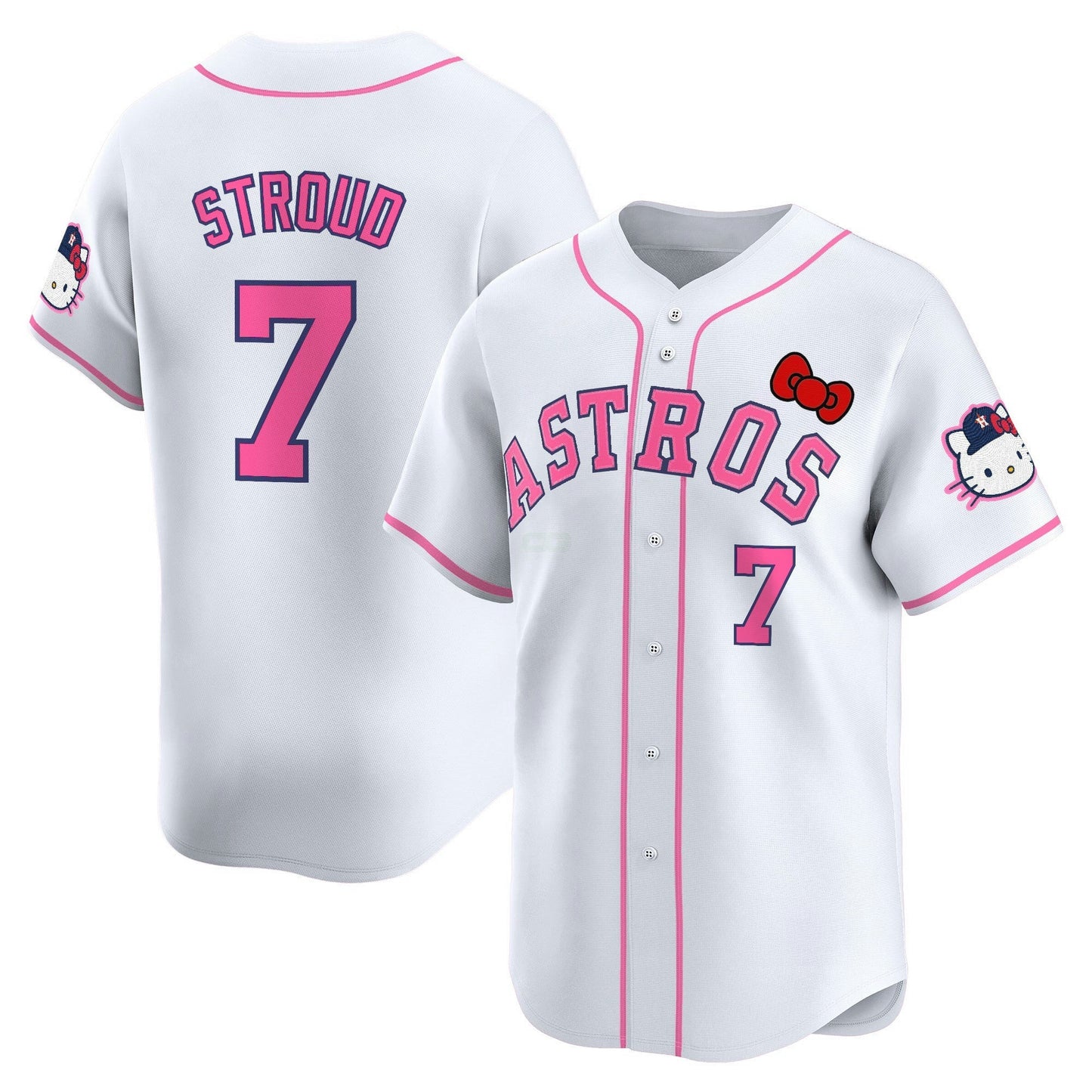 Camisa MLB Youth’s Houston Hello Kitty Vapor Premier Limited Jersey V2