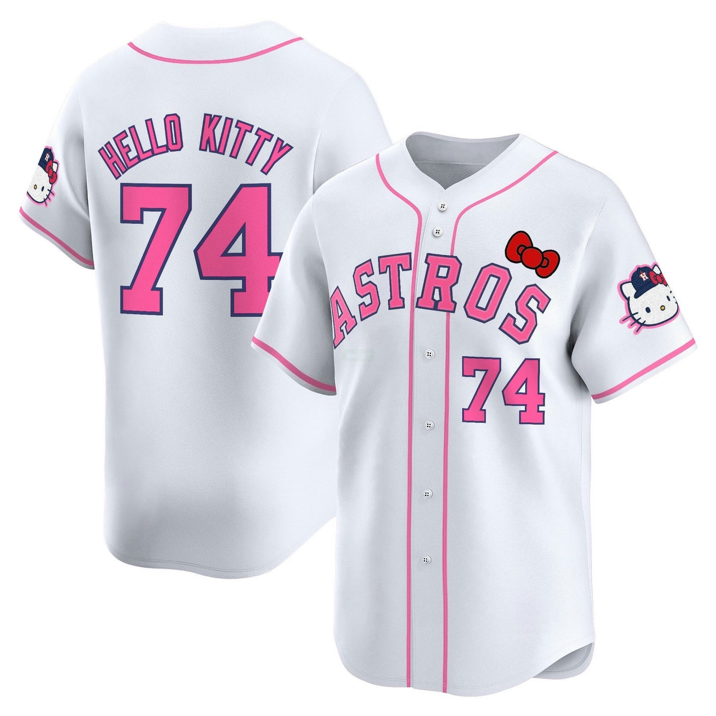 Camisa MLB Youth’s Houston Hello Kitty Vapor Premier Limited Jersey V2