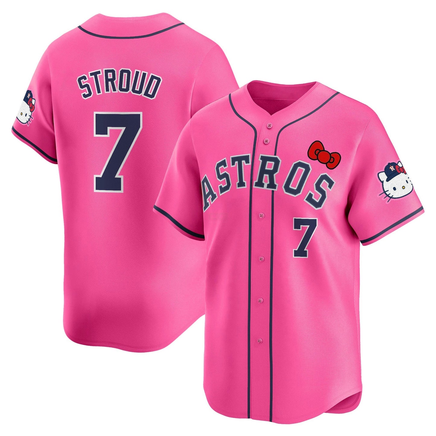 Camisa MLB Youth’s Houston Hello Kitty Vapor Premier Limited Jersey V2