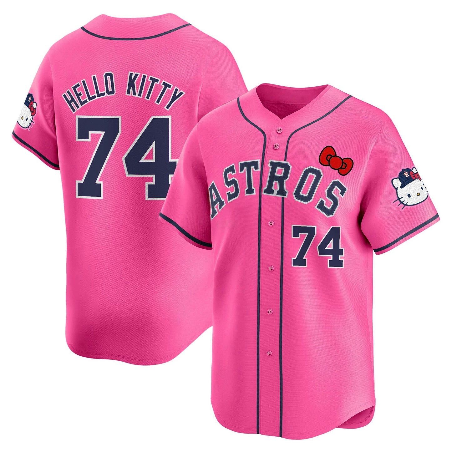 Camisa MLB Youth’s Houston Hello Kitty Vapor Premier Limited Jersey V2
