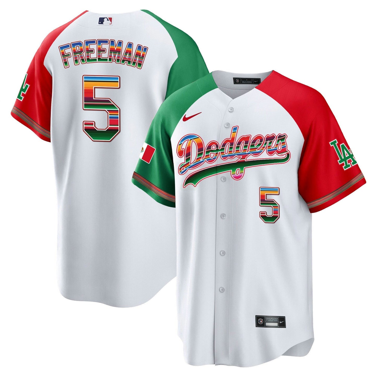 Camisa MLB Los Angeles Dodgers Youth’s Mexico Cool Base Limited Jersey