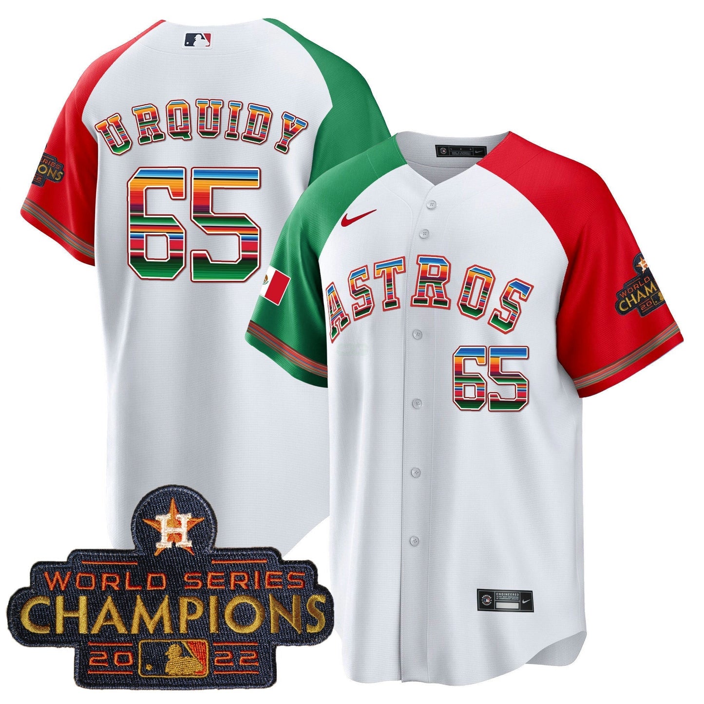 Camisa MLB Houston Astros Youth’s Mexico Cool Base Limited Jersey
